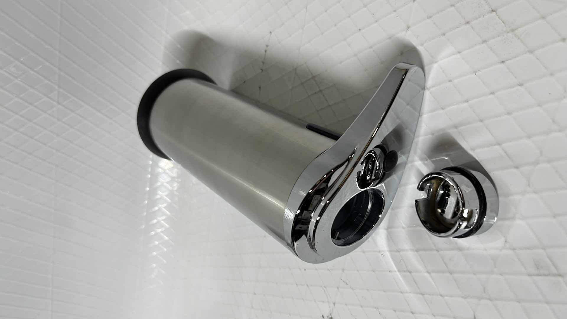 Photo 1 of 2- BETTER LIVING HYGIENIC TOUCHLESS SOAP DISPENSER, HOLDS 8 OZ, STAINLESS STEEL & BATTERY OPERATED 7.25”H (MODEL 70190)