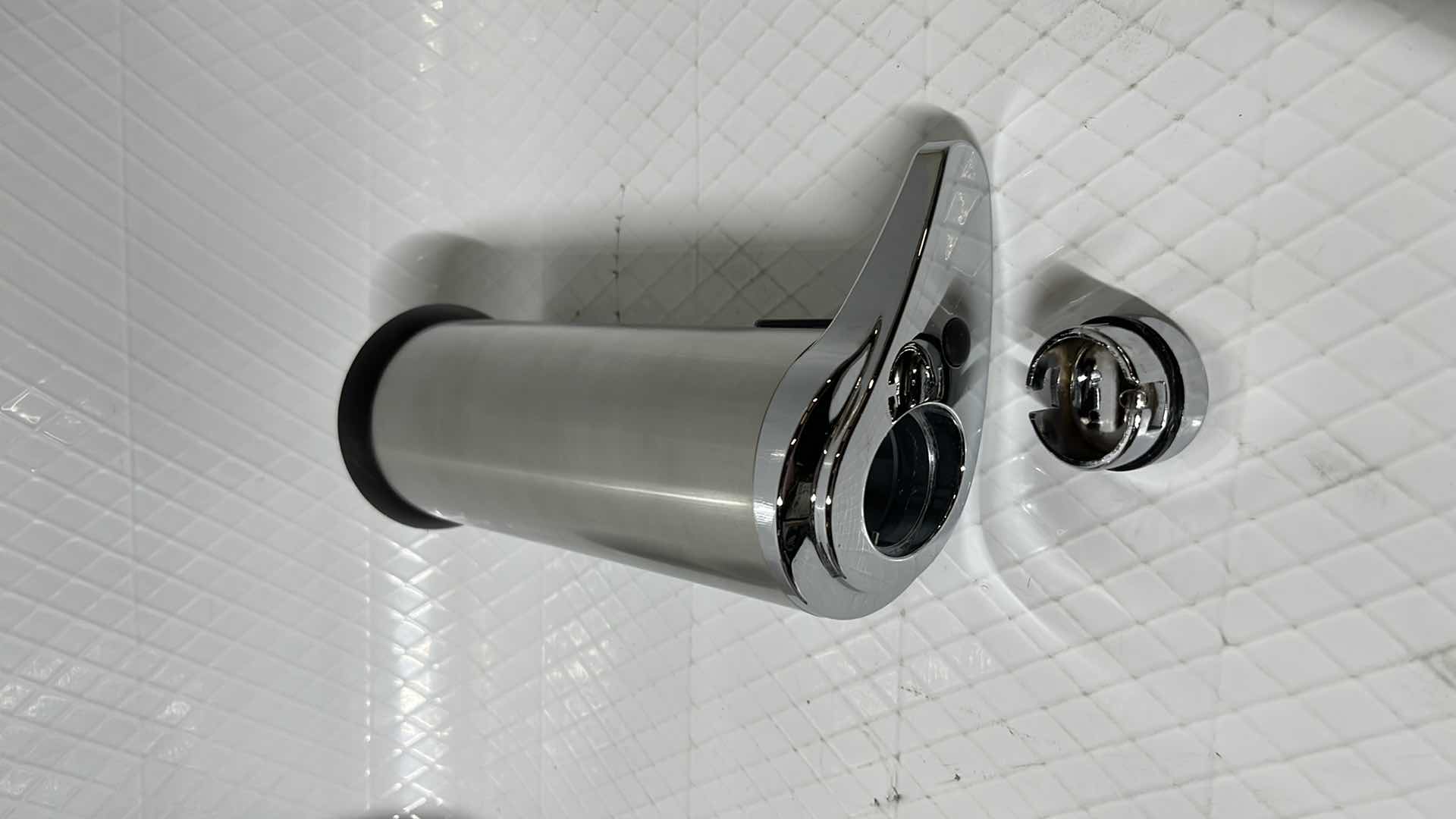 Photo 1 of 2- BETTER LIVING HYGIENIC TOUCHLESS SOAP DISPENSER, HOLDS 8 OZ, STAINLESS STEEL & BATTERY OPERATED 7.25”H (MODEL 70190)