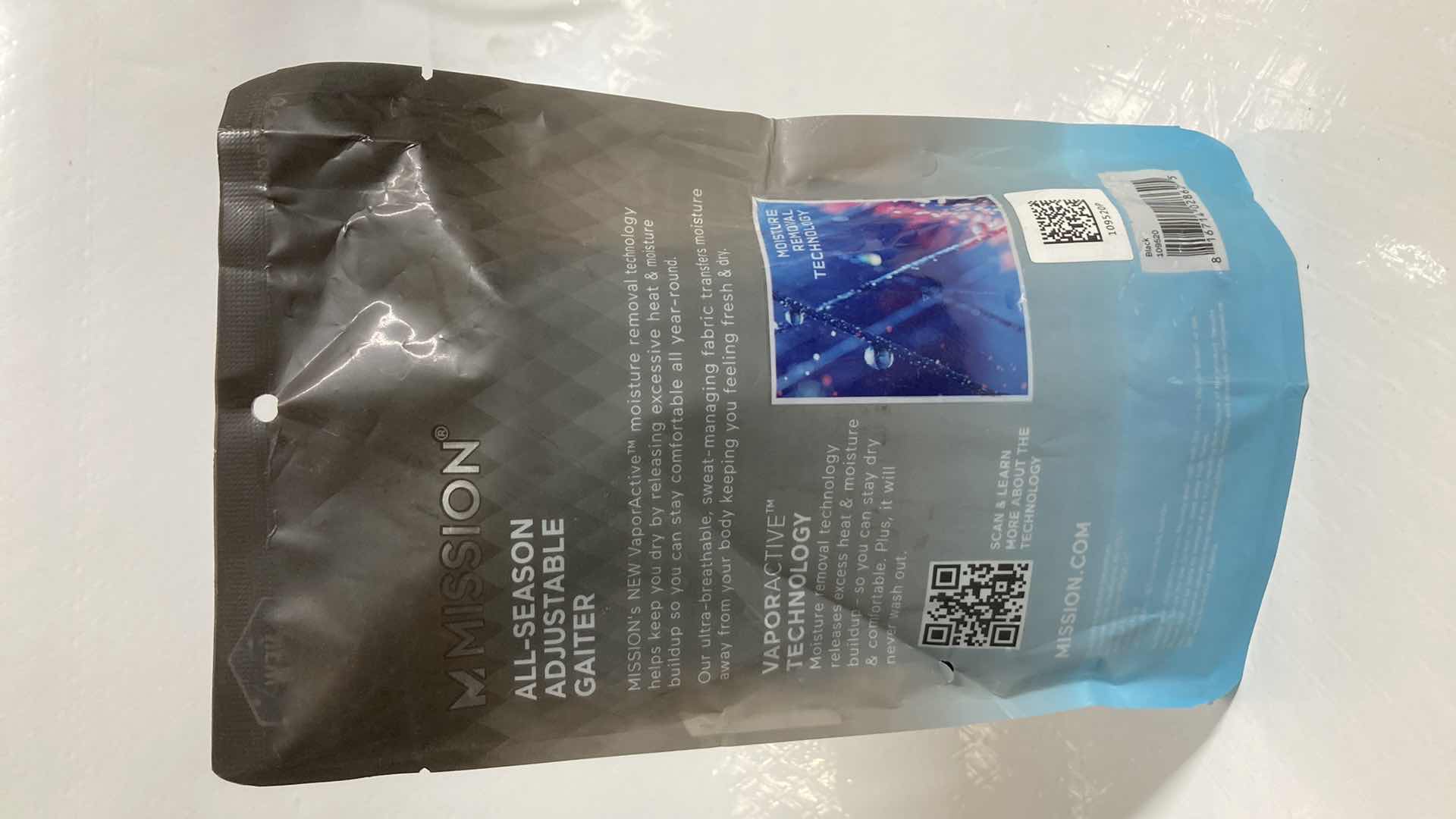 Photo 1 of NEW MISSION ALL SEASON ADJUSTABLE BLACK GAITER (3)