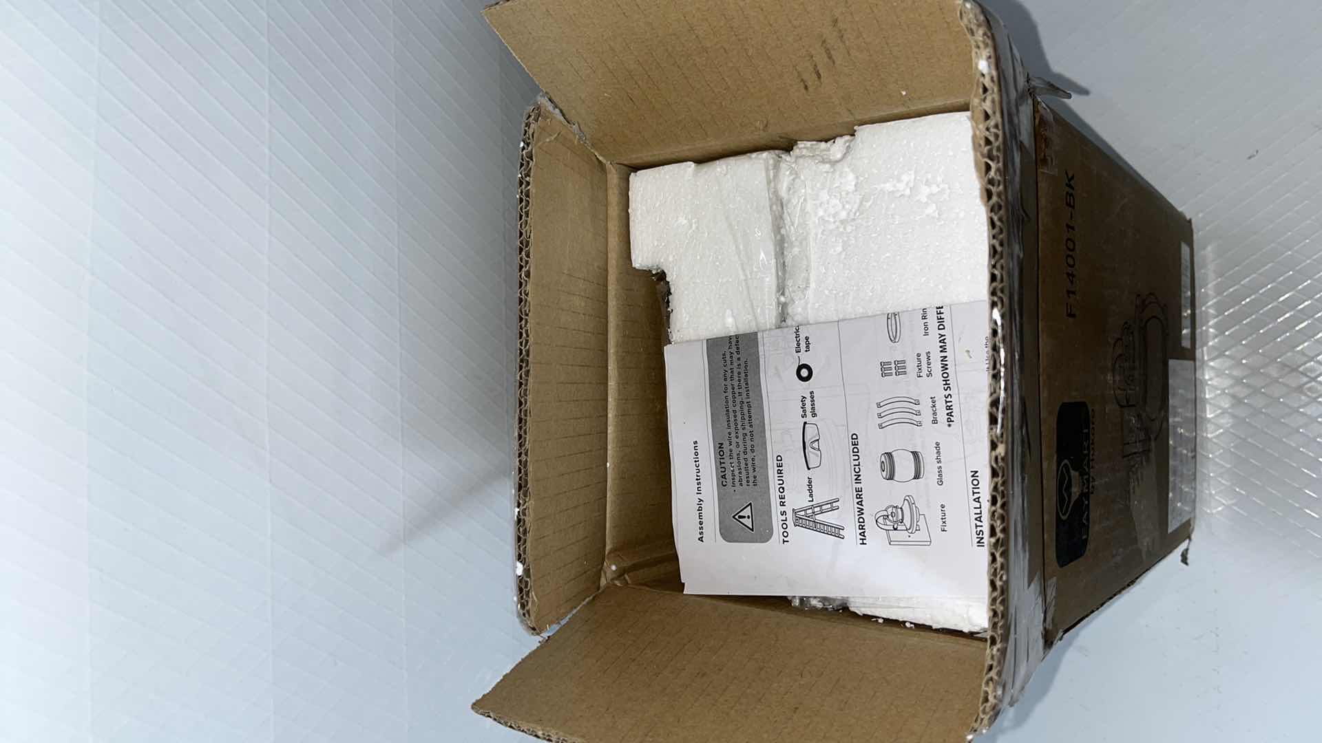 Photo 1 of NEW HUKORO 1-LIGHT MATTE BLACK/BARNWOOD ACCENTS W CLEAR GLASS OUTDOOR WALL LANTERN SCONCE, 13”H (F14001-BK)