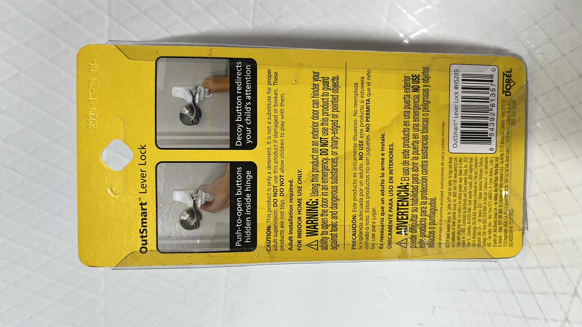 Photo 1 of 2- SAFETY 1ST OUTSMART LEVER LOCK (#HS289)