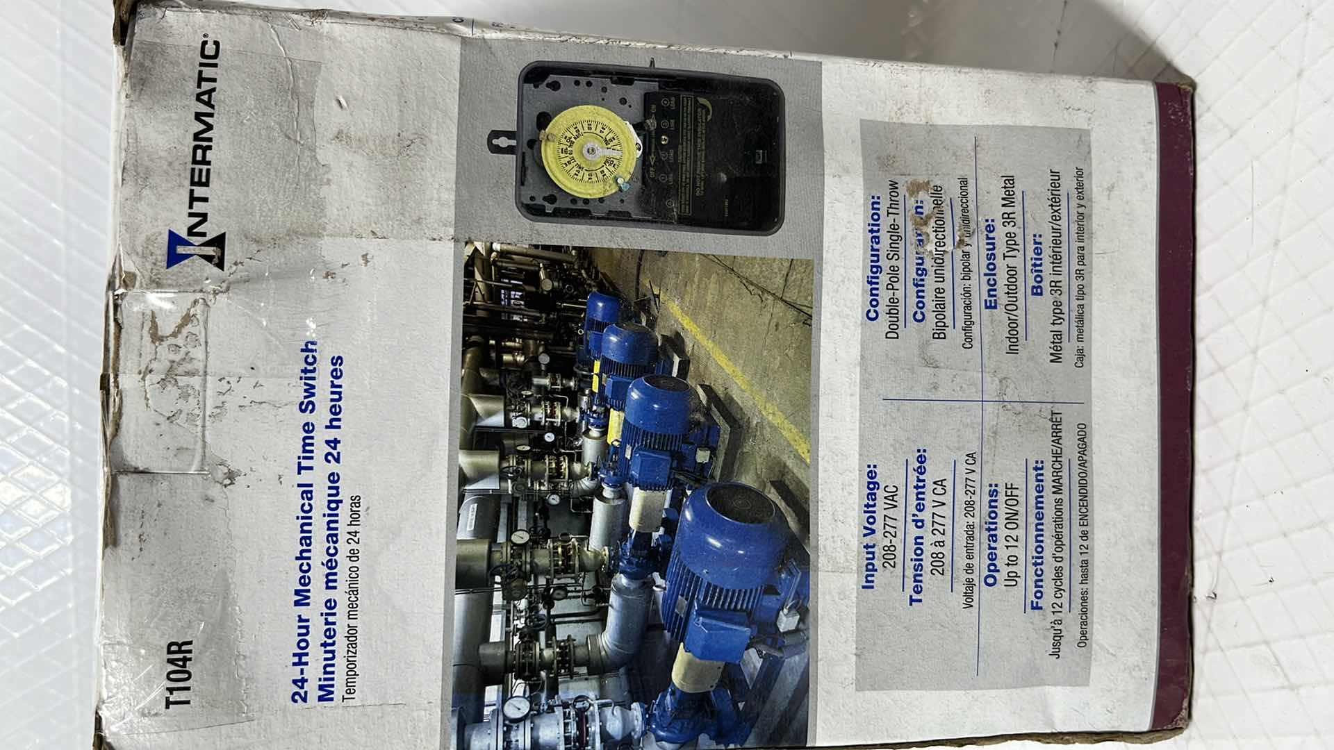 Photo 8 of INTERMATIC 24-HOUR MECHANICAL TIME SWITCH, INDOOR/OUTDOOR (MODEL T104R)