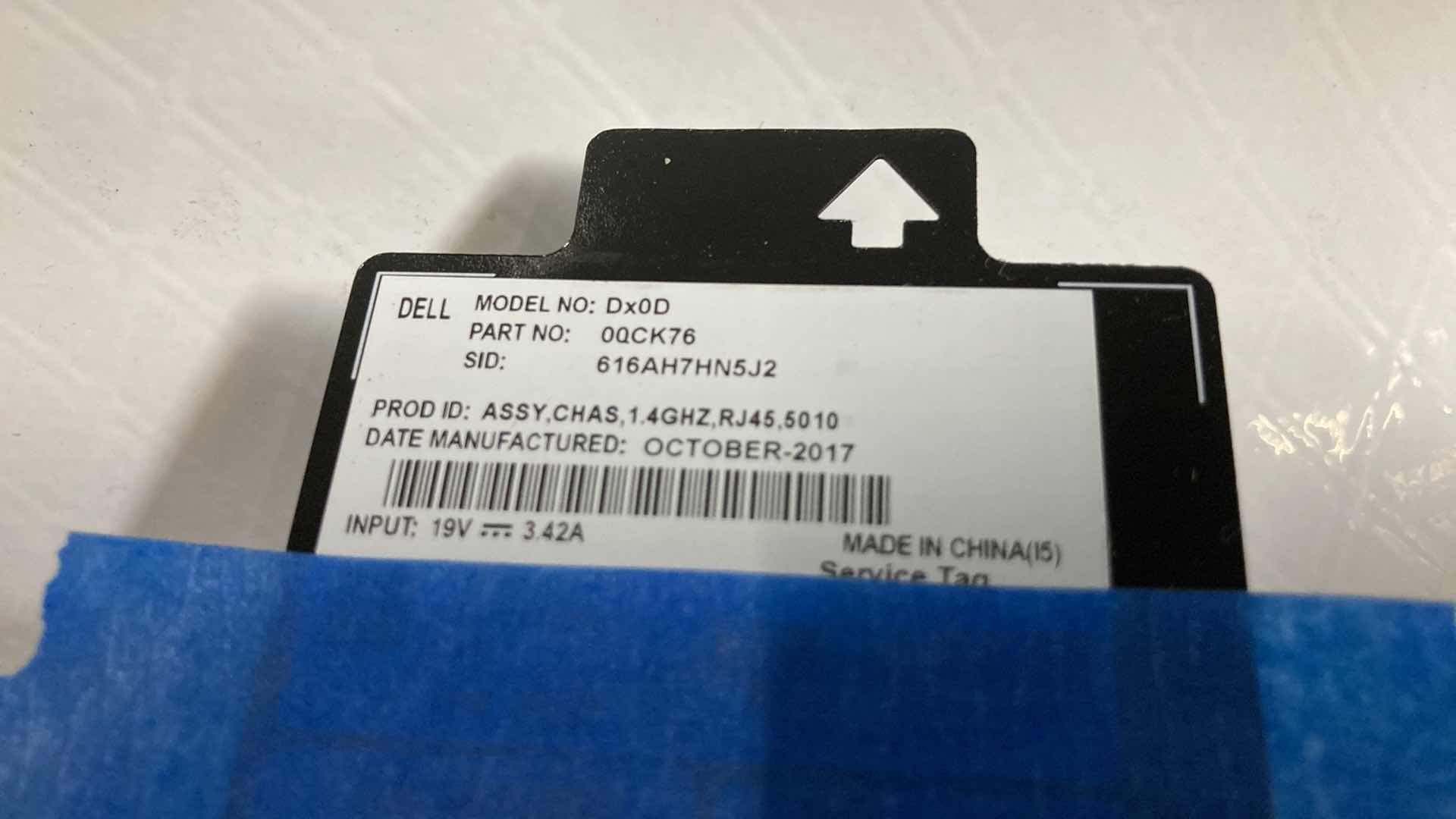 Photo 1 of DELL WYSE AMD G-T48E DUAL CORE 1.40GHz 8GB FLASH 2GB RAM THIN CLIENT MODEL Dx0D (2)