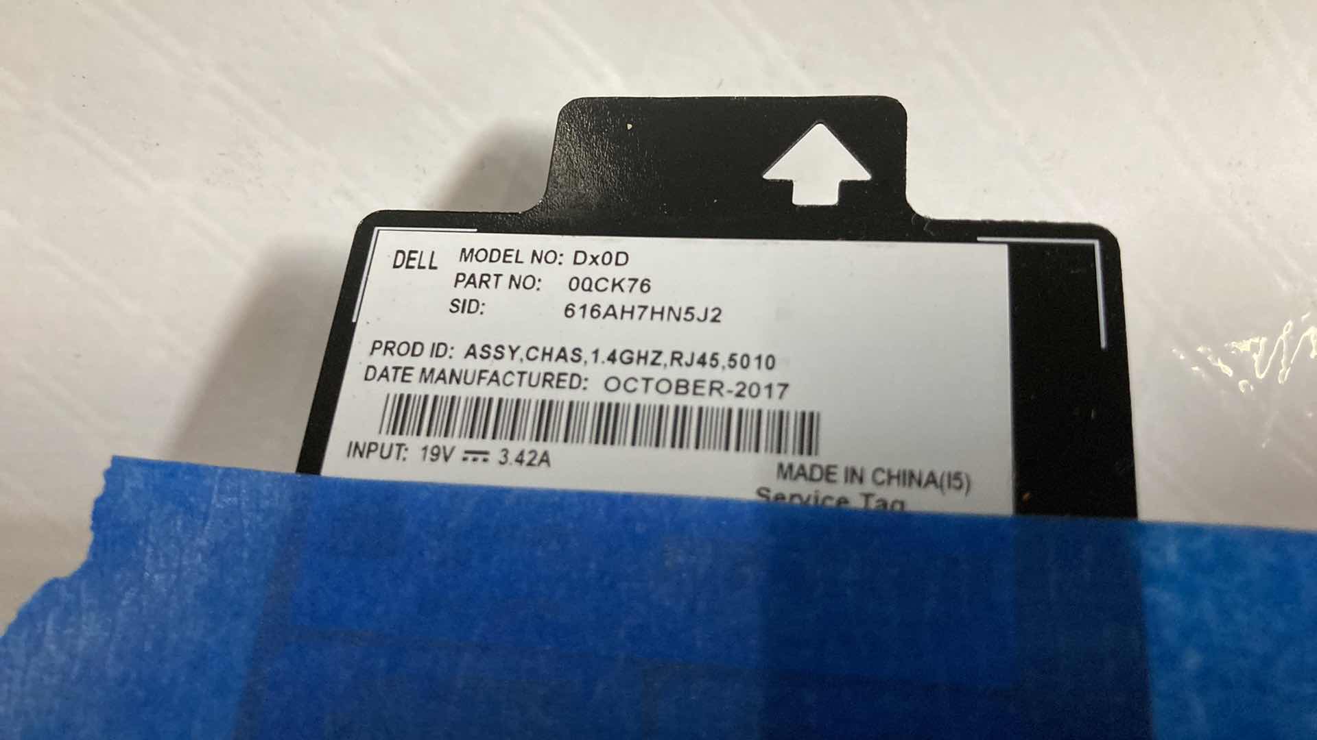 Photo 4 of DELL WYSE AMD G-T48E DUAL CORE 1.40GHz 8GB FLASH 2GB RAM THIN CLIENT MODEL Dx0D (2)