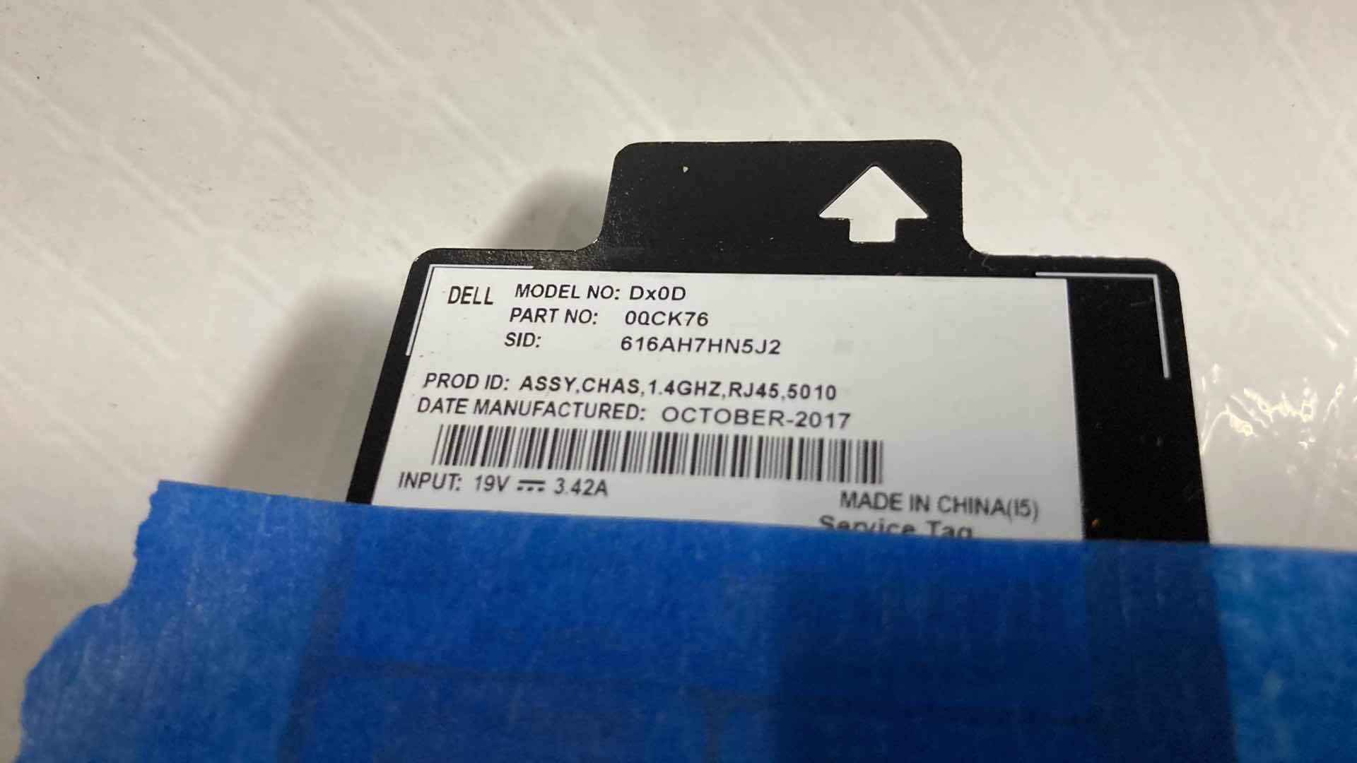 Photo 1 of DELL WYSE AMD G-T48E DUAL CORE 1.40GHz 8GB FLASH 2GB RAM THIN CLIENT MODEL Dx0D (2)