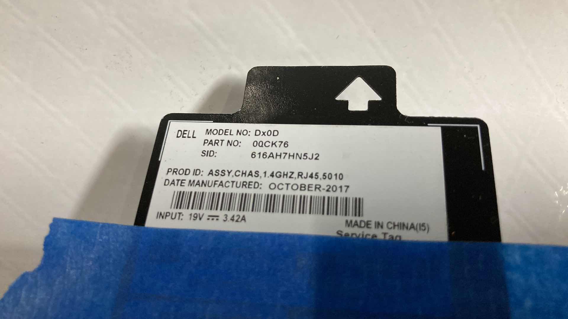Photo 1 of DELL WYSE AMD G-T48E DUAL CORE 1.40GHz 8GB FLASH 2GB RAM THIN CLIENT MODEL Dx0D (2)