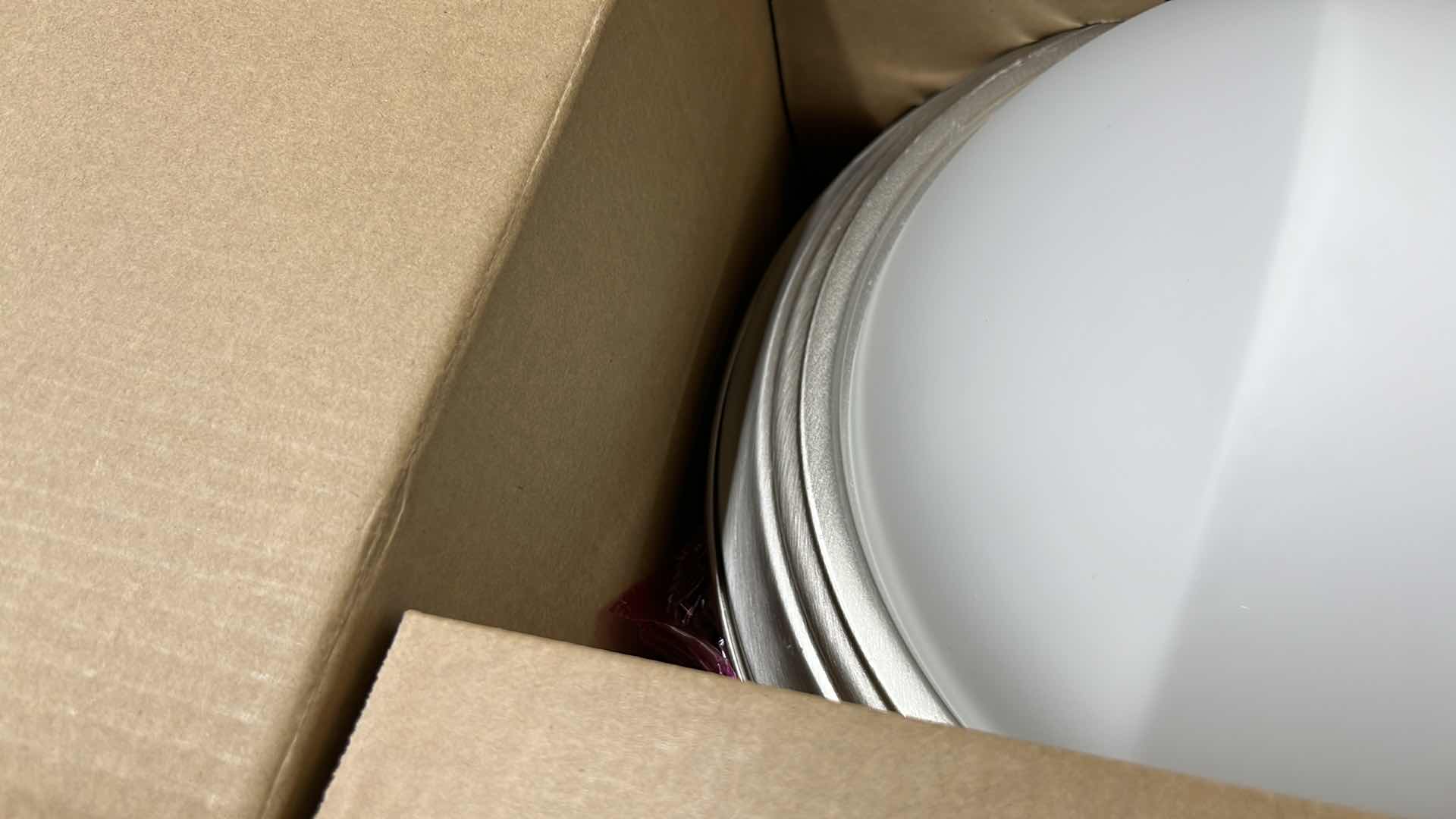 Photo 1 of NEW 13” 2-LIGHT FLUSH MOUNT 2-PACK, BRUSHED NICKEL FINISH (701 704)