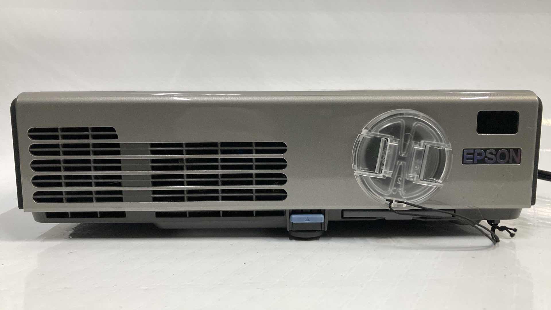 Photo 1 of EPSON LCD PROJECTOR MODEL EMP-740 W REMOTE & BAG