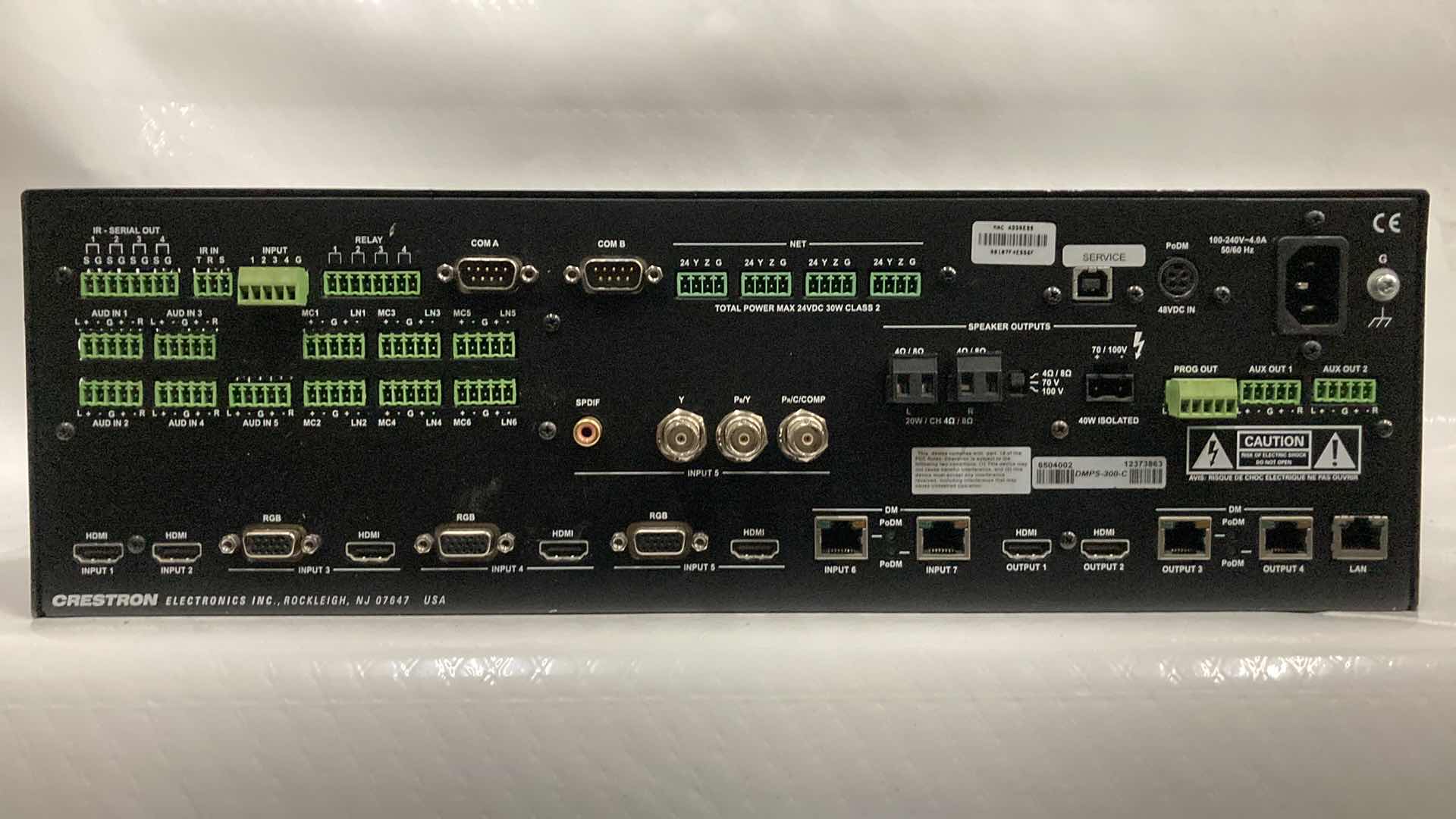 Photo 1 of CRESTRON PROFESSIONAL MEDIA SYSTEM MODEL DMPS-300-C