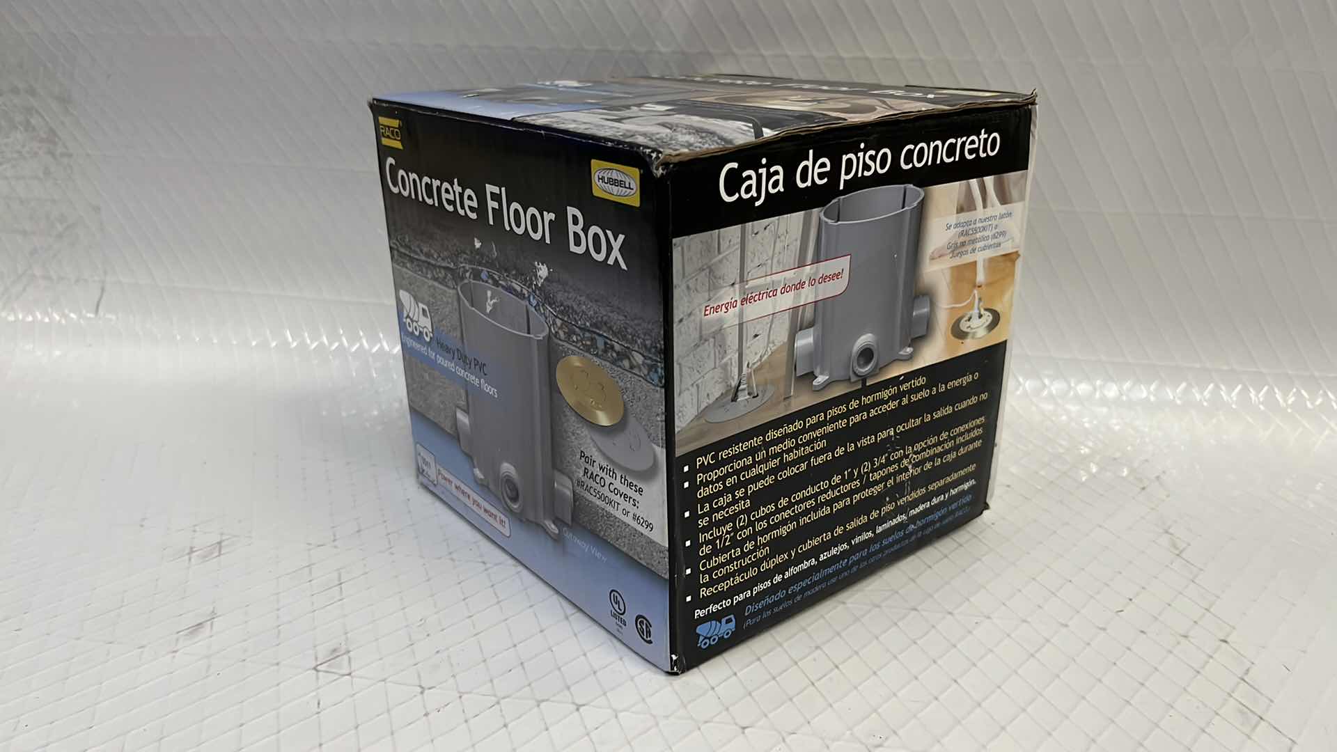 Photo 1 of NEW HUBBELL-RACO CONCRETE FLOOR BOX (#5511)