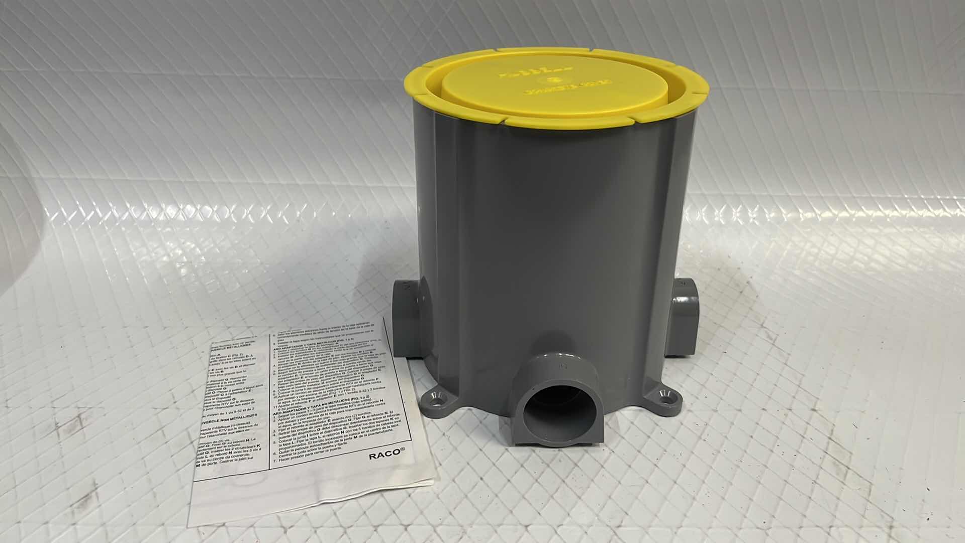 Photo 1 of NEW HUBBELL-RACO CONCRETE FLOOR BOX (#5511)