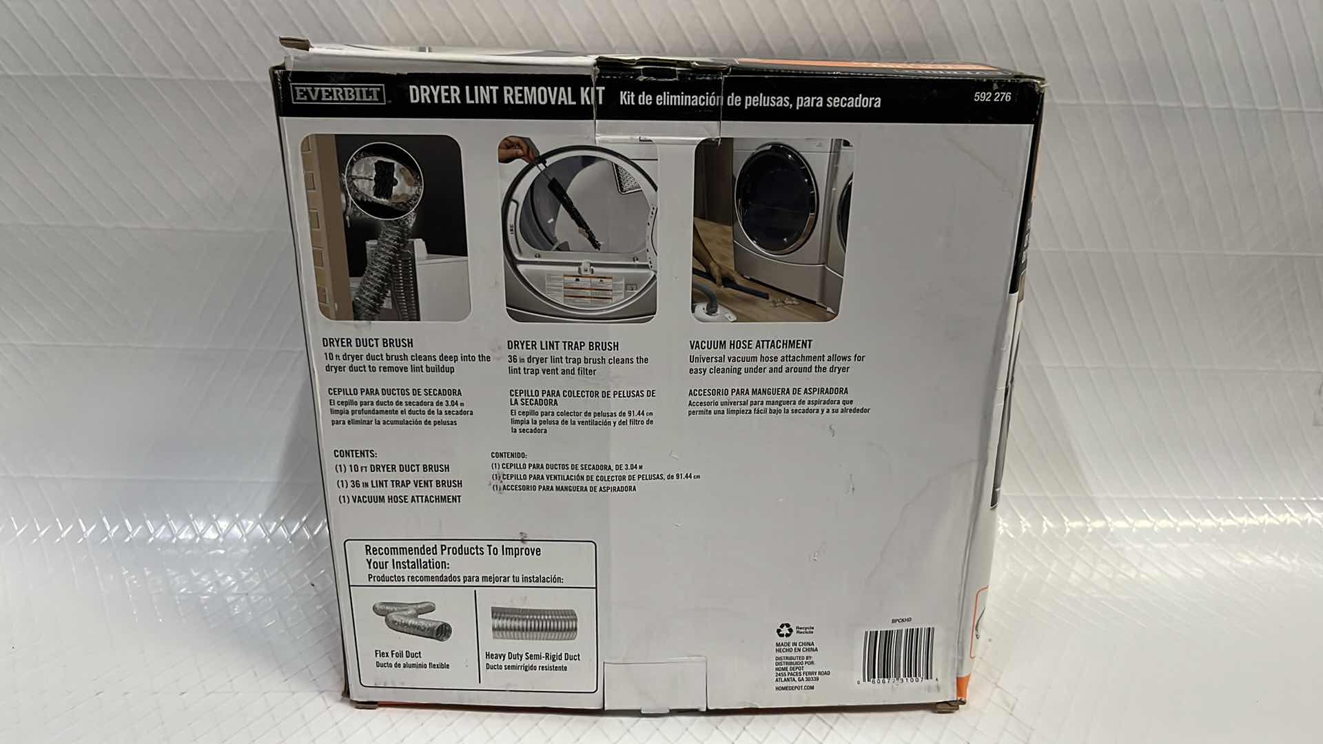 Photo 1 of NEW EVERBILT DRYER LINT REMOVAL 3 PIECE KIT (#592276)