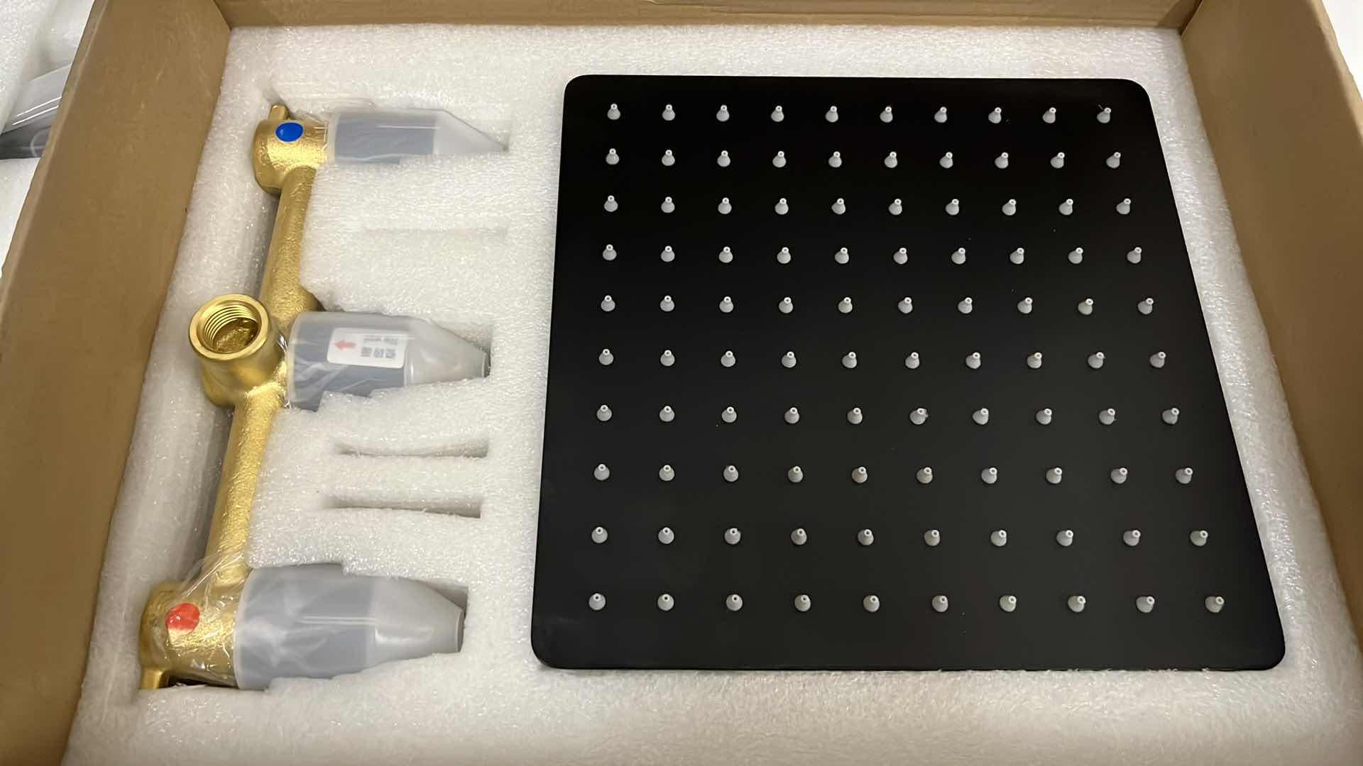 Photo 1 of NEW IHOME ADORE BATHROOM SHOWER SYSTEM, BLACK (#RCS81009MB)