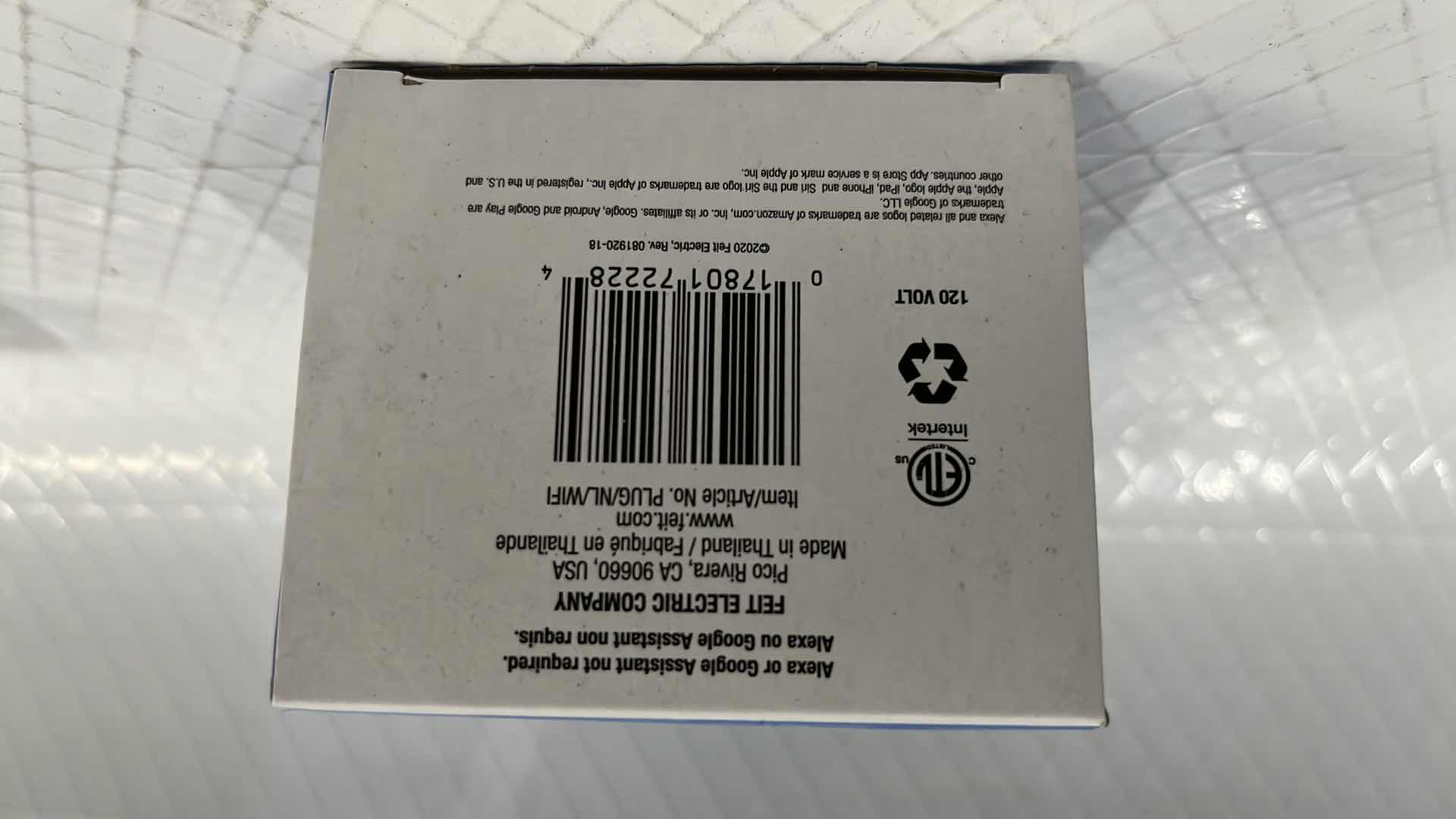 Photo 1 of 2- NEW FEIT ELECTRIC SMART PLUG W NIGHT LIGHT