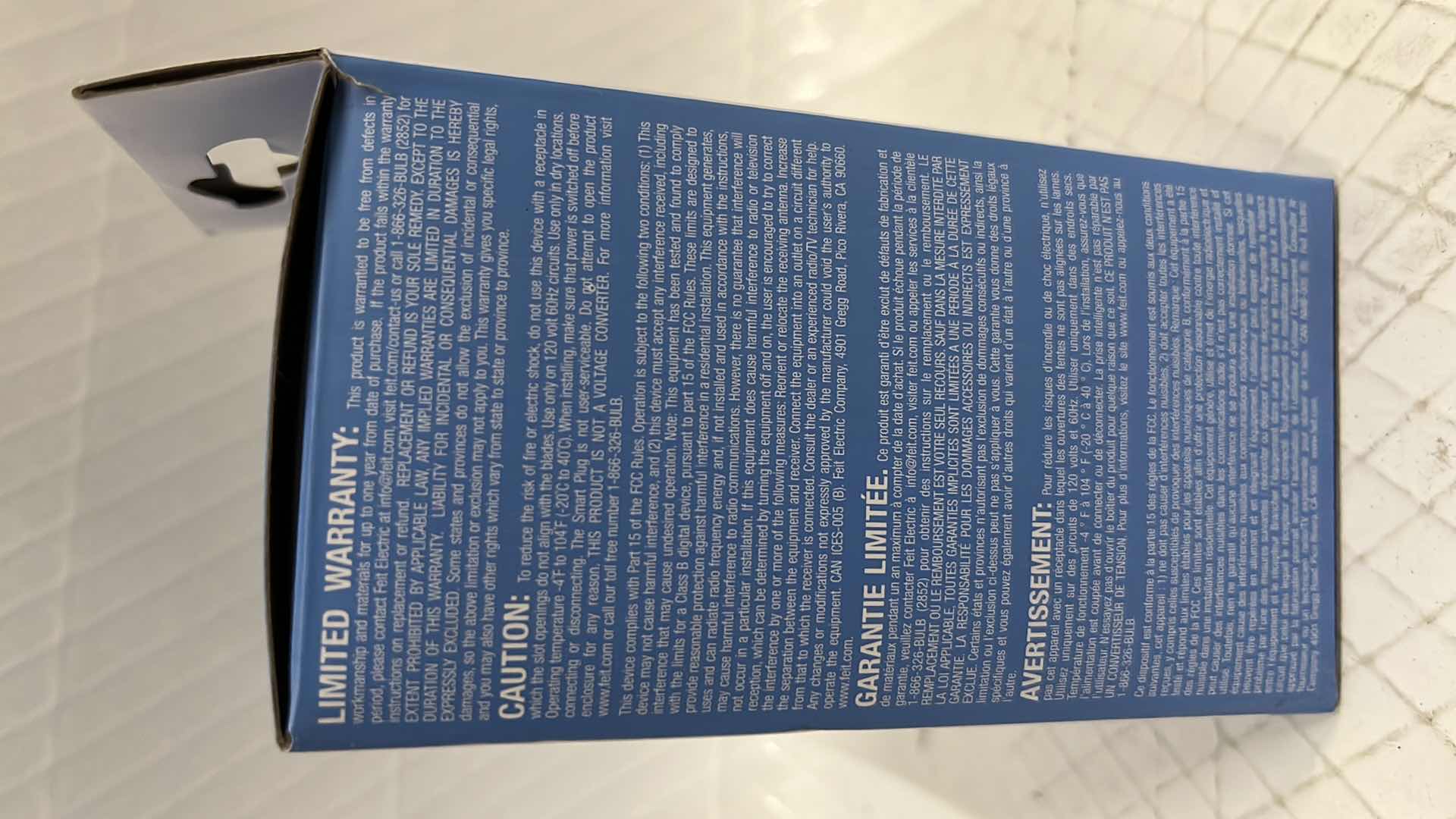 Photo 1 of 2- NEW FEIT ELECTRIC SMART PLUG W NIGHT LIGHT