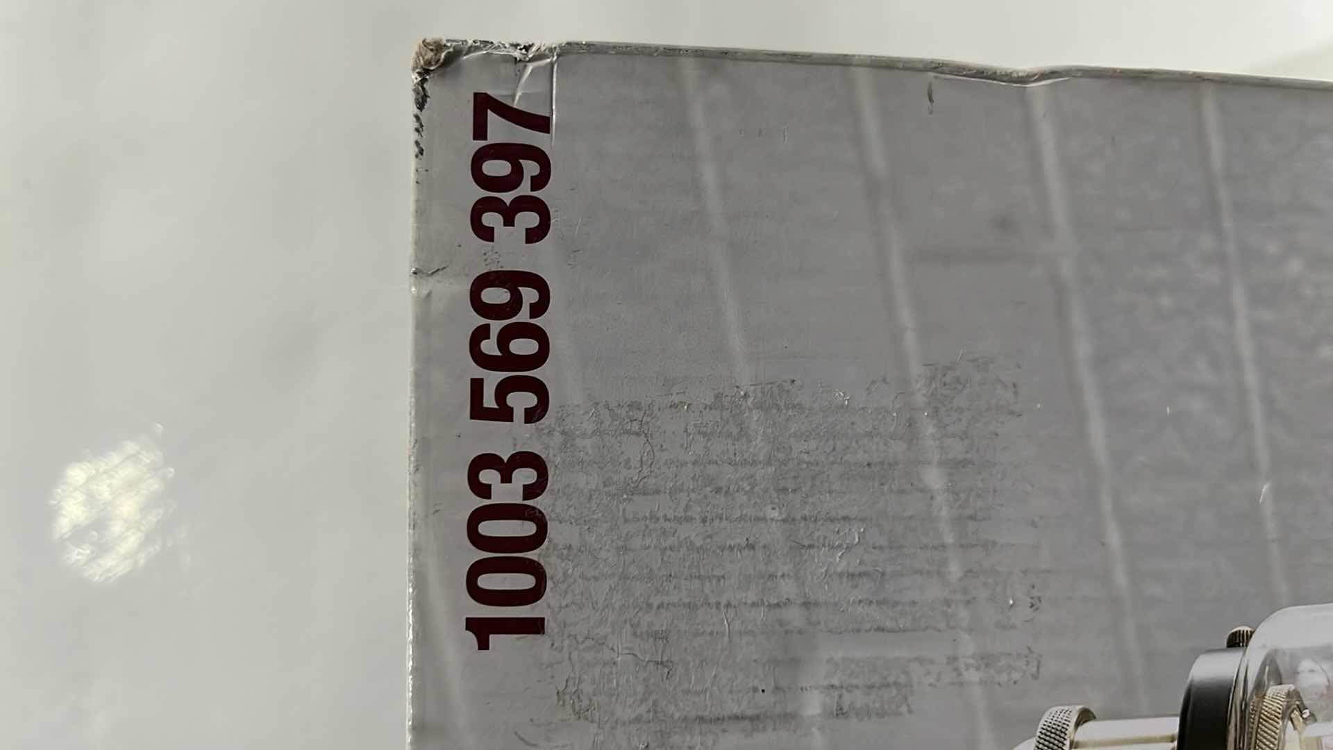 Photo 1 of HOME DECORATORS COLLECTION MINI PENDANT LIGHT FIXTURE, DARK BRONZE FINISH W ANTIQUE BRASS ACCENTS 11” X 9.4”H (#1003 569 397)