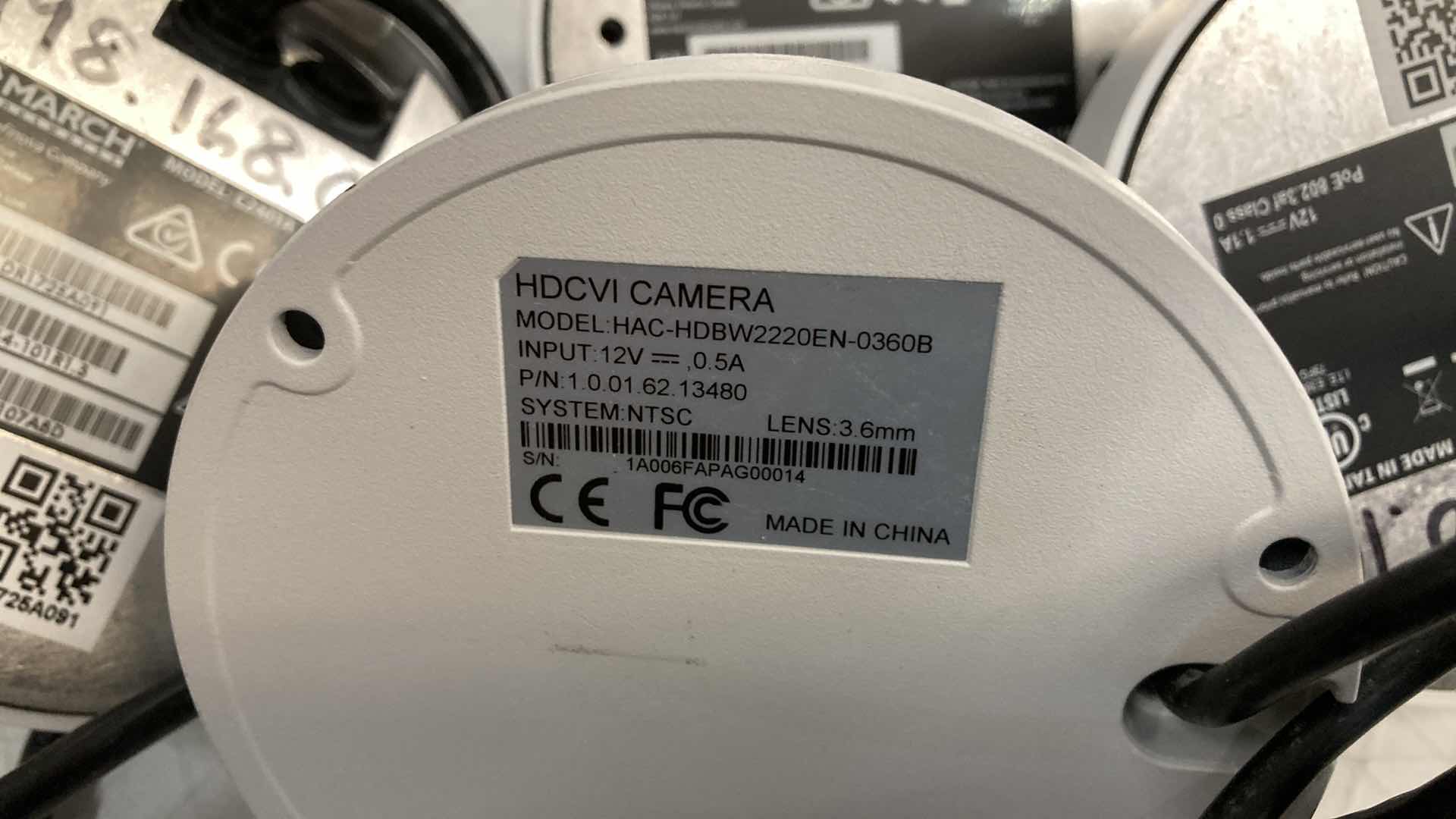 Photo 1 of DOME SECURITY CAMERAS VARIOUS BRANDS & MODELS (10)