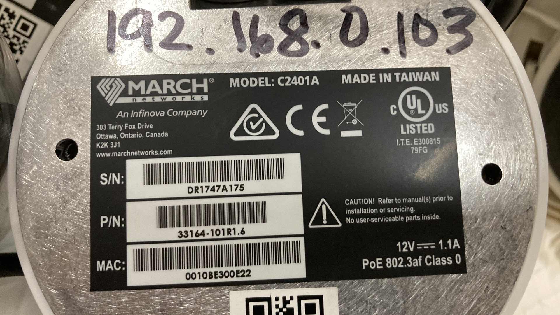 Photo 1 of DOME SECURITY CAMERAS VARIOUS BRANDS & MODELS (10)