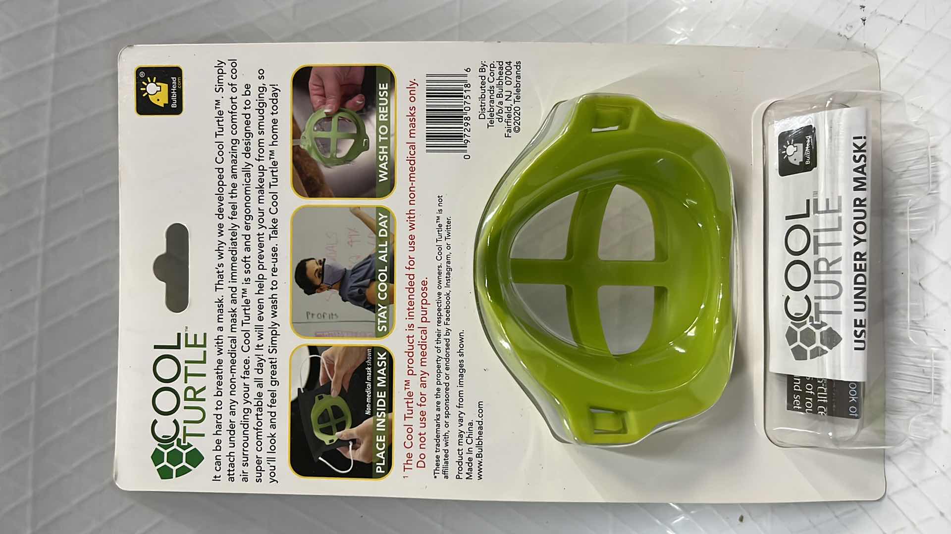 Photo 1 of 5- NEW COOL TURTLE 6-PACK NON-MEDICAL MASK ENHANCER