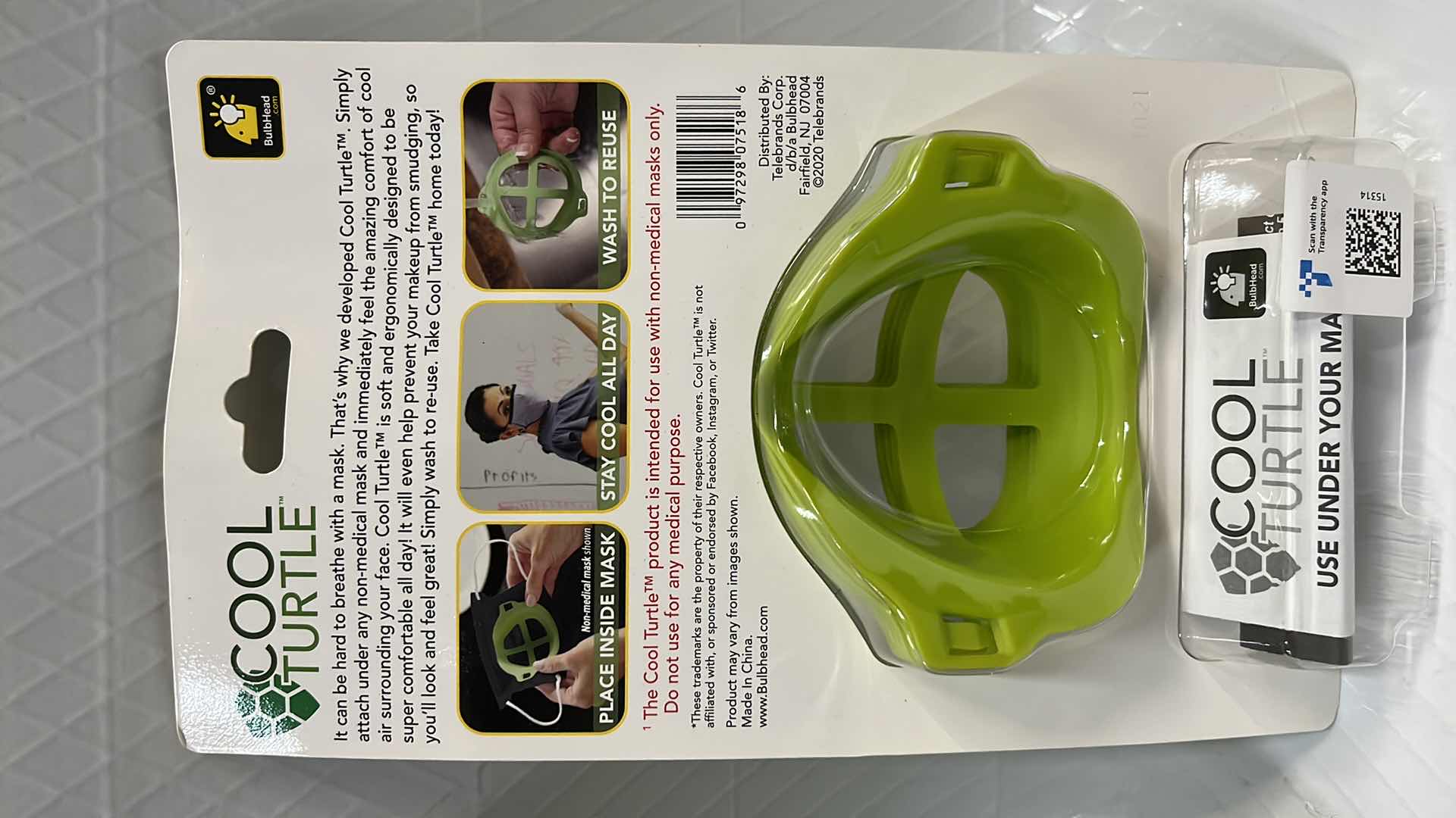 Photo 1 of 5- NEW COOL TURTLE 6-PACK NON-MEDICAL MASK ENHANCER