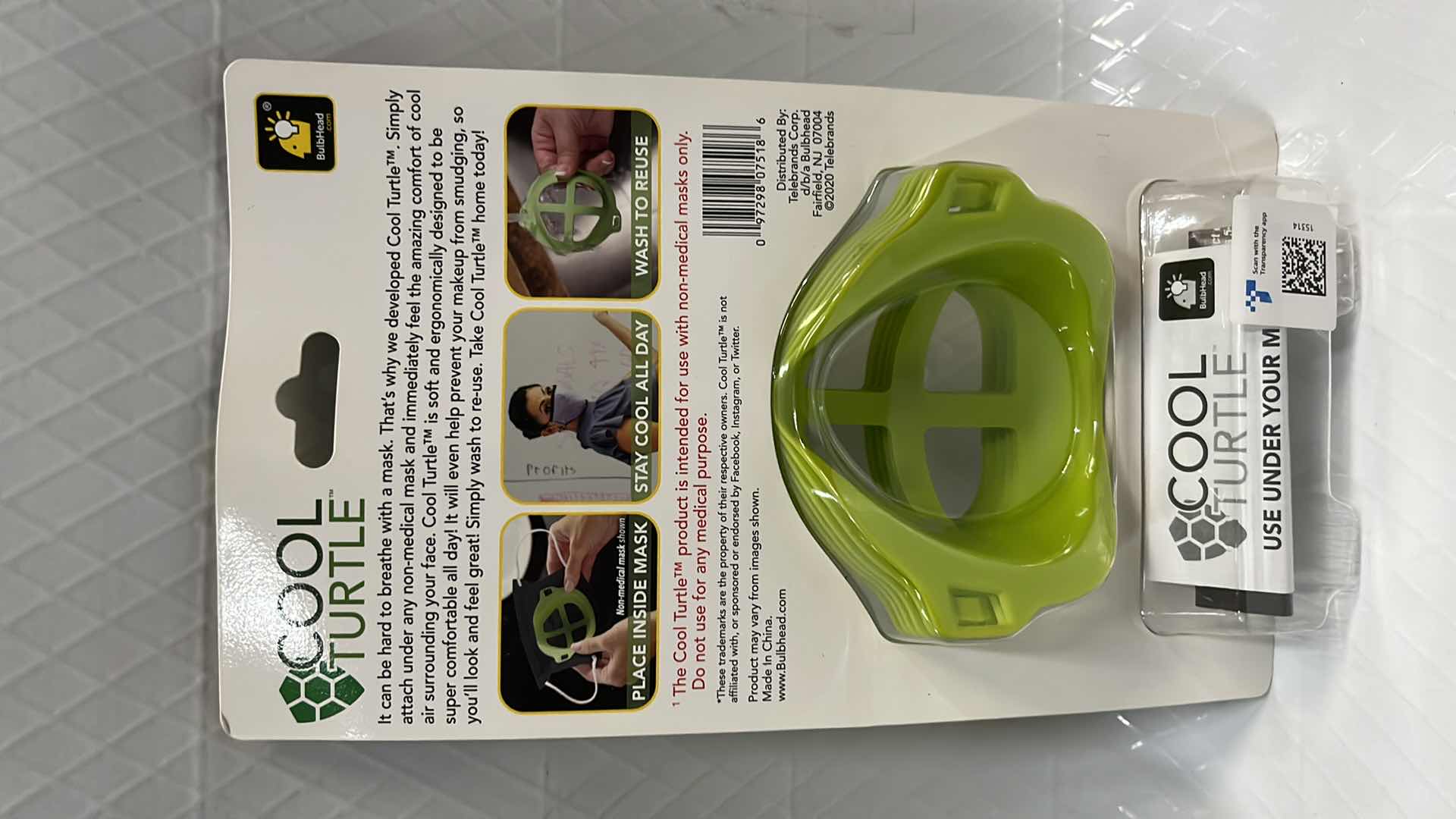 Photo 1 of 5- NEW COOL TURTLE 6-PACK NON-MEDICAL MASK ENHANCER