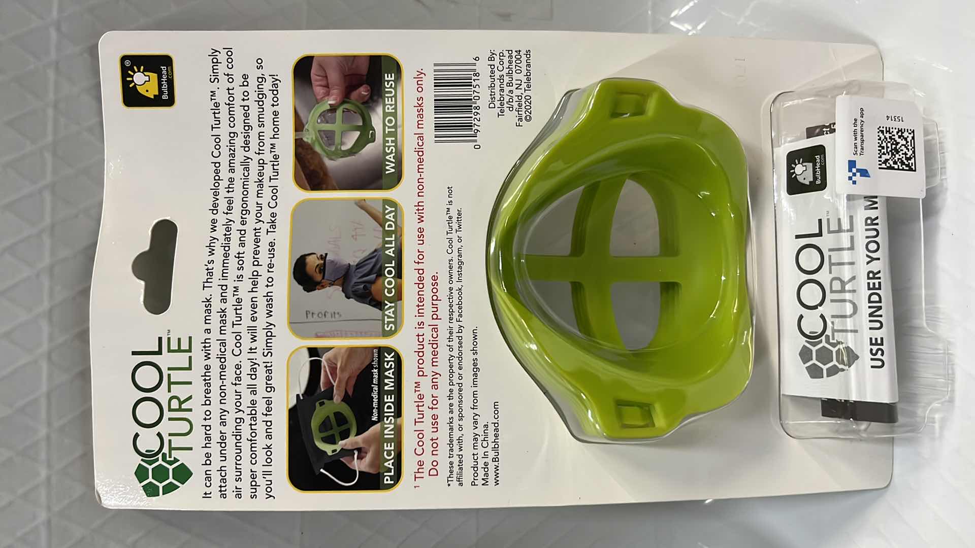 Photo 1 of 5- NEW COOL TURTLE 6-PACK NON-MEDICAL MASK ENHANCER