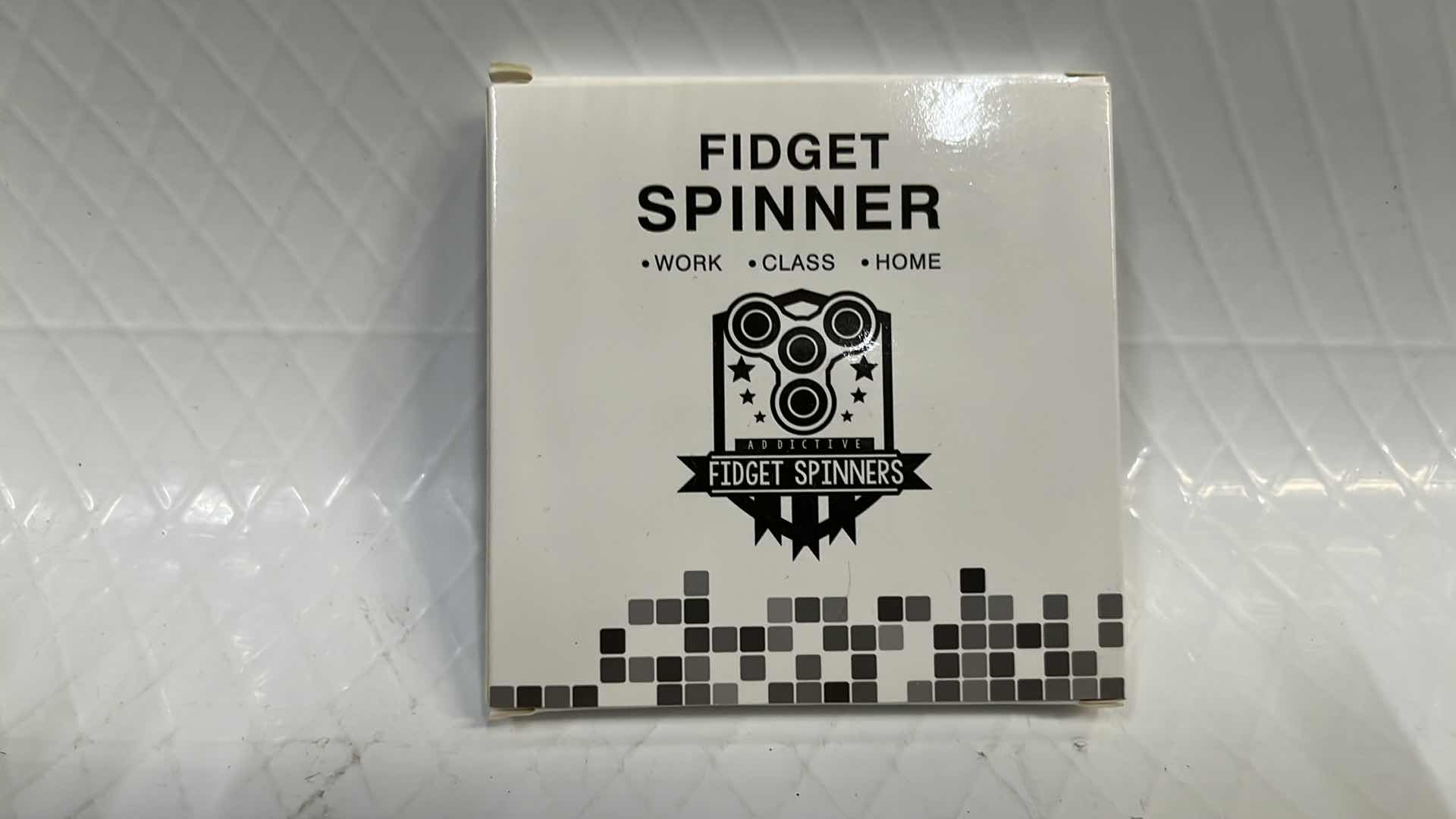 Photo 1 of 10- BLACK FIDGET SPINNER TOY, STRESS TOOL FINGER BALANCE FUN