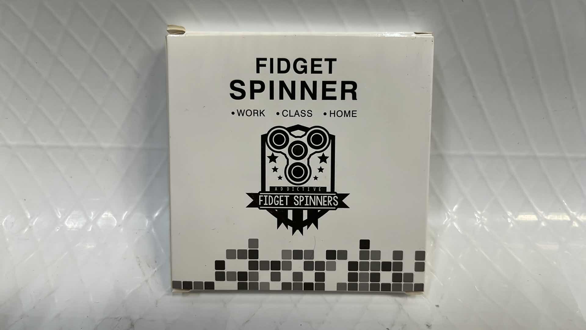 Photo 1 of 10- BLACK FIDGET SPINNER TOY, STRESS TOOL FINGER BALANCE FUN