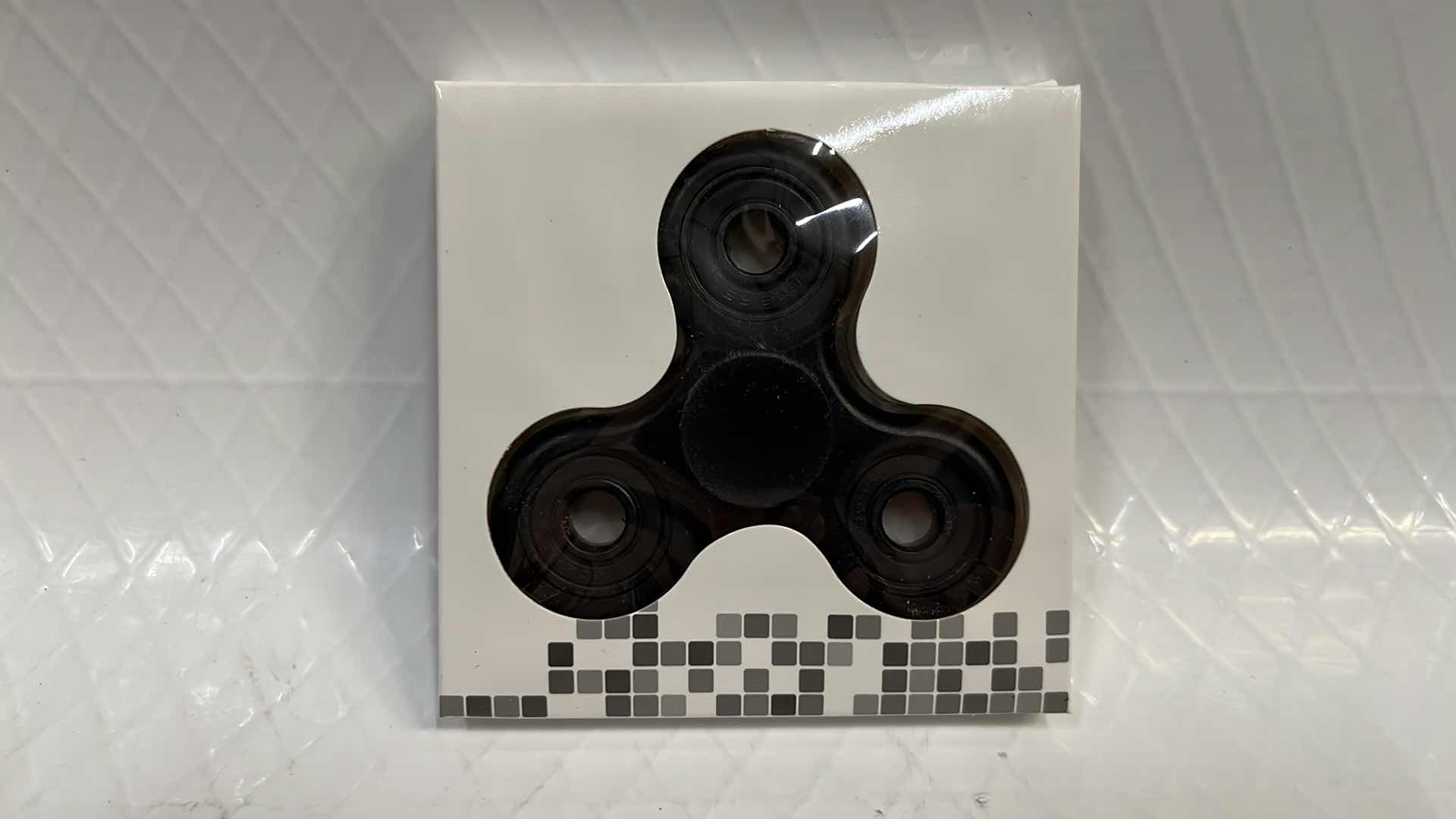 Photo 1 of 10- BLACK FIDGET SPINNER TOY, STRESS TOOL FINGER BALANCE FUN
