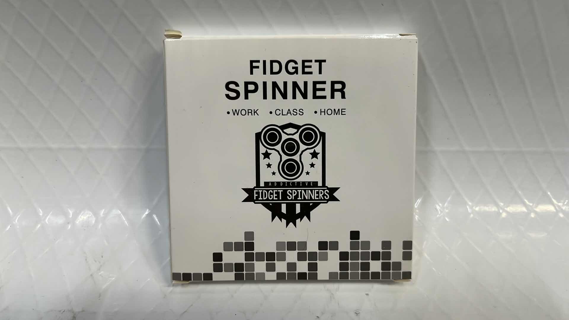 Photo 1 of 10- BLACK FIDGET SPINNER TOY, STRESS TOOL FINGER BALANCE FUN