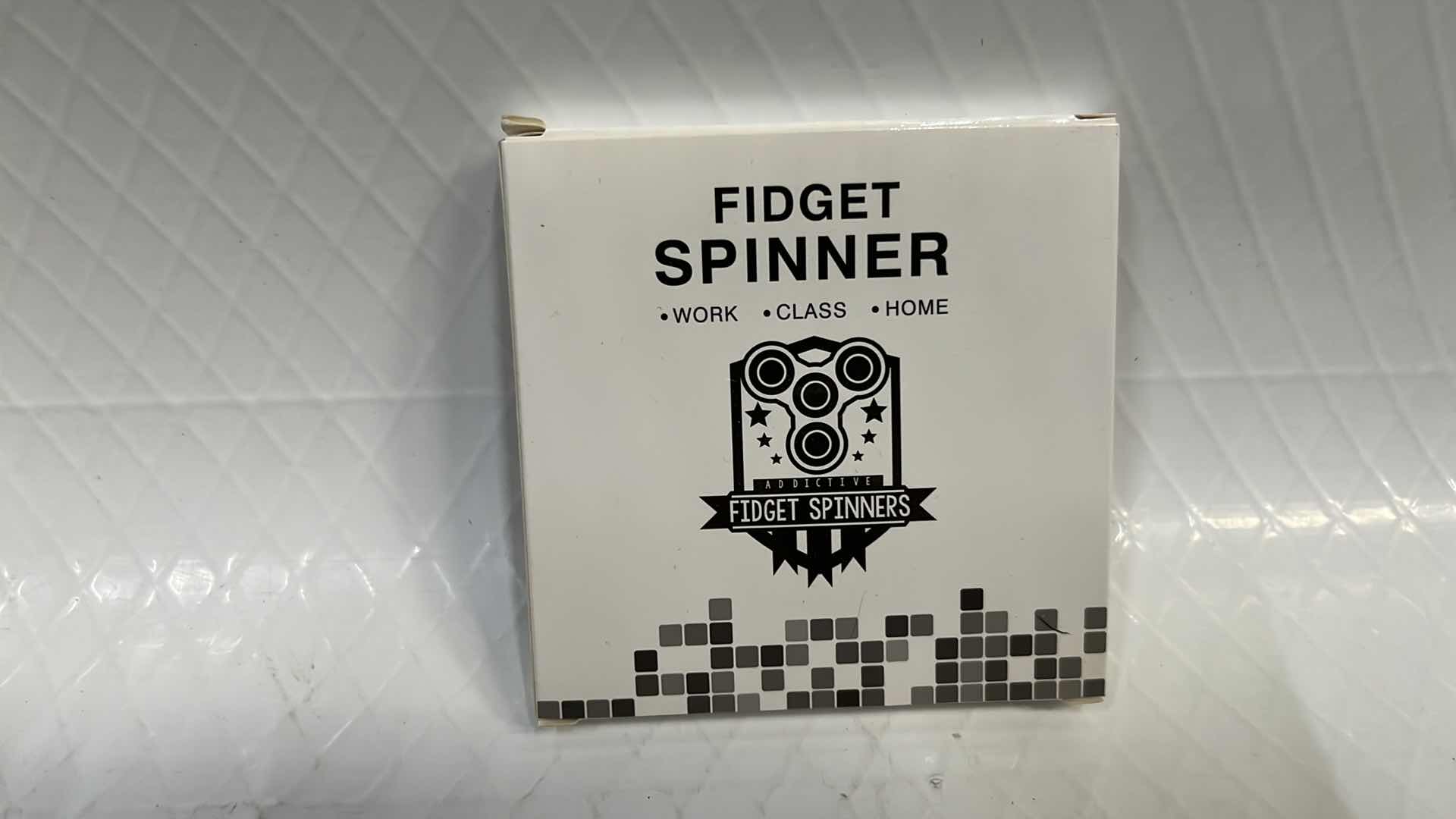 Photo 1 of 10- BLACK FIDGET SPINNER TOY, STRESS TOOL FINGER BALANCE FUN