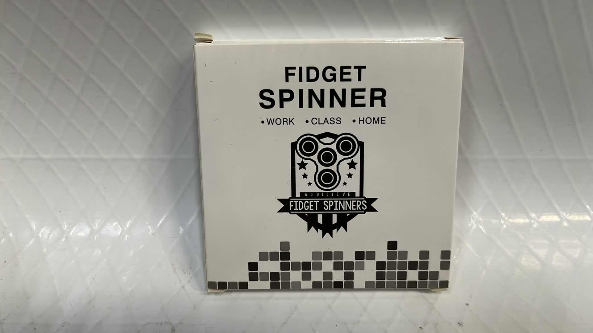 Photo 1 of 10- BLACK FIDGET SPINNER TOY, STRESS TOOL FINGER BALANCE FUN