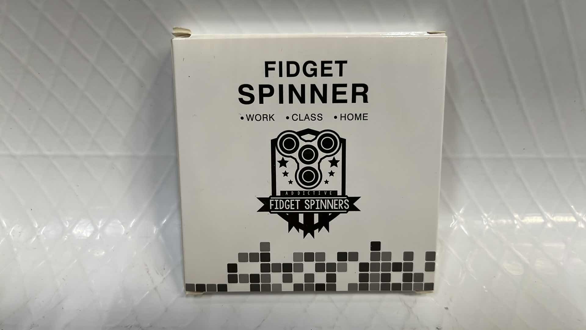 Photo 1 of 10- BLACK FIDGET SPINNER TOY, STRESS TOOL FINGER BALANCE FUN