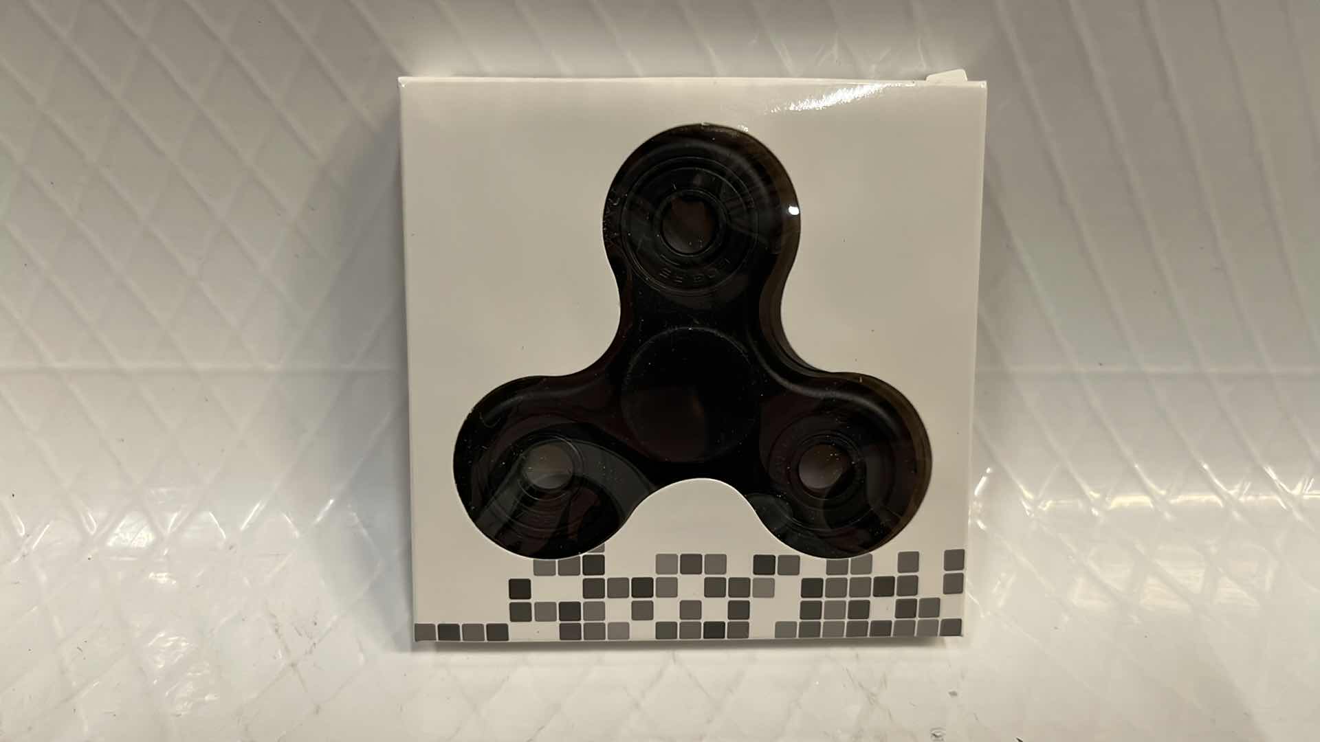 Photo 1 of 10- BLACK FIDGET SPINNER TOY, STRESS TOOL FINGER BALANCE FUN