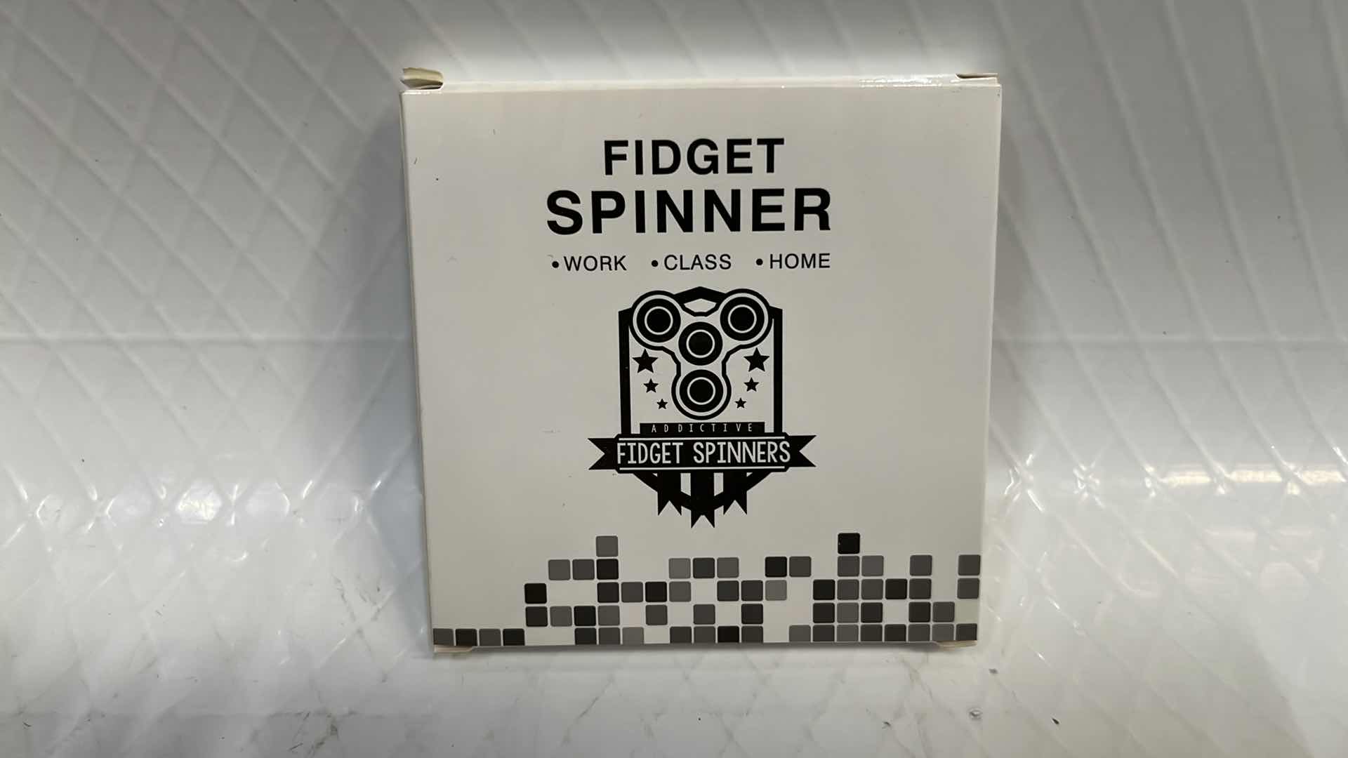 Photo 1 of 10- BLACK FIDGET SPINNER TOY, STRESS TOOL FINGER BALANCE FUN