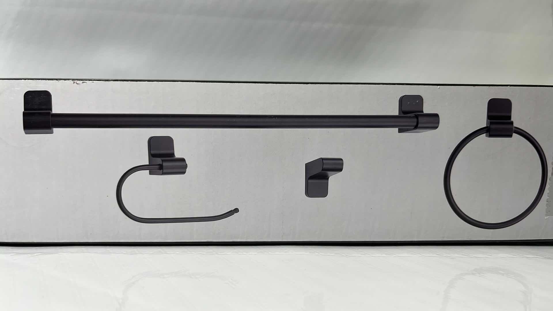 Photo 1 of NEW GLOBE ELECTRIC POSITANO 4-PC BATH SET, DARK BRONZE FINISH (#51699)