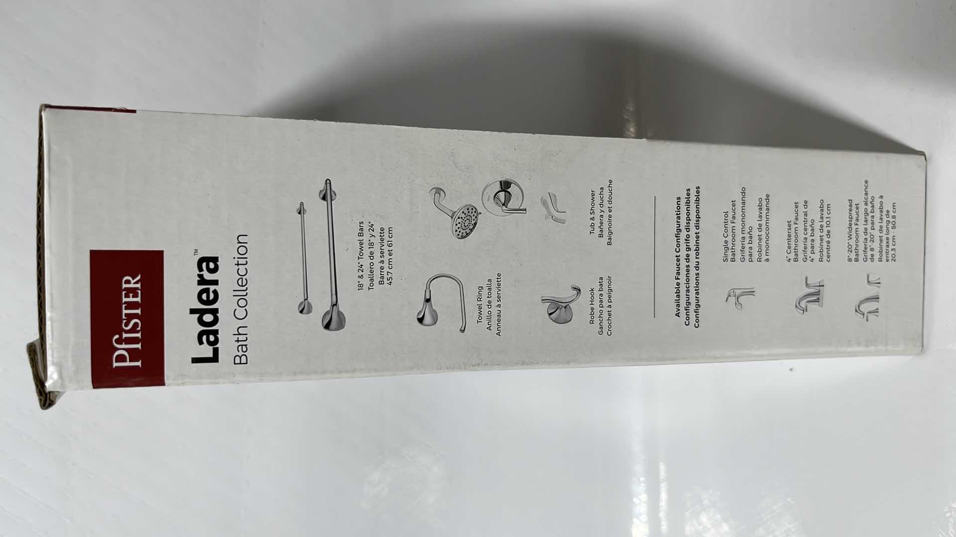 Photo 1 of 3- NEW PFISTER LADERA COLLECTION POLISHED CHROME FINISH TOILET PAPER HOLDER (BPH-LROC)