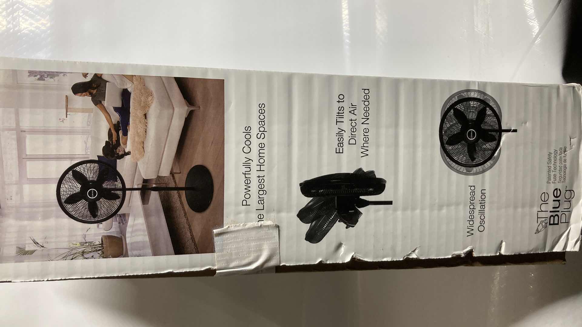 Photo 1 of NEW LASKO CYCLONE LARGE ROOM 3 SPEED PEDESTAL FAN 18” X 38”-54”