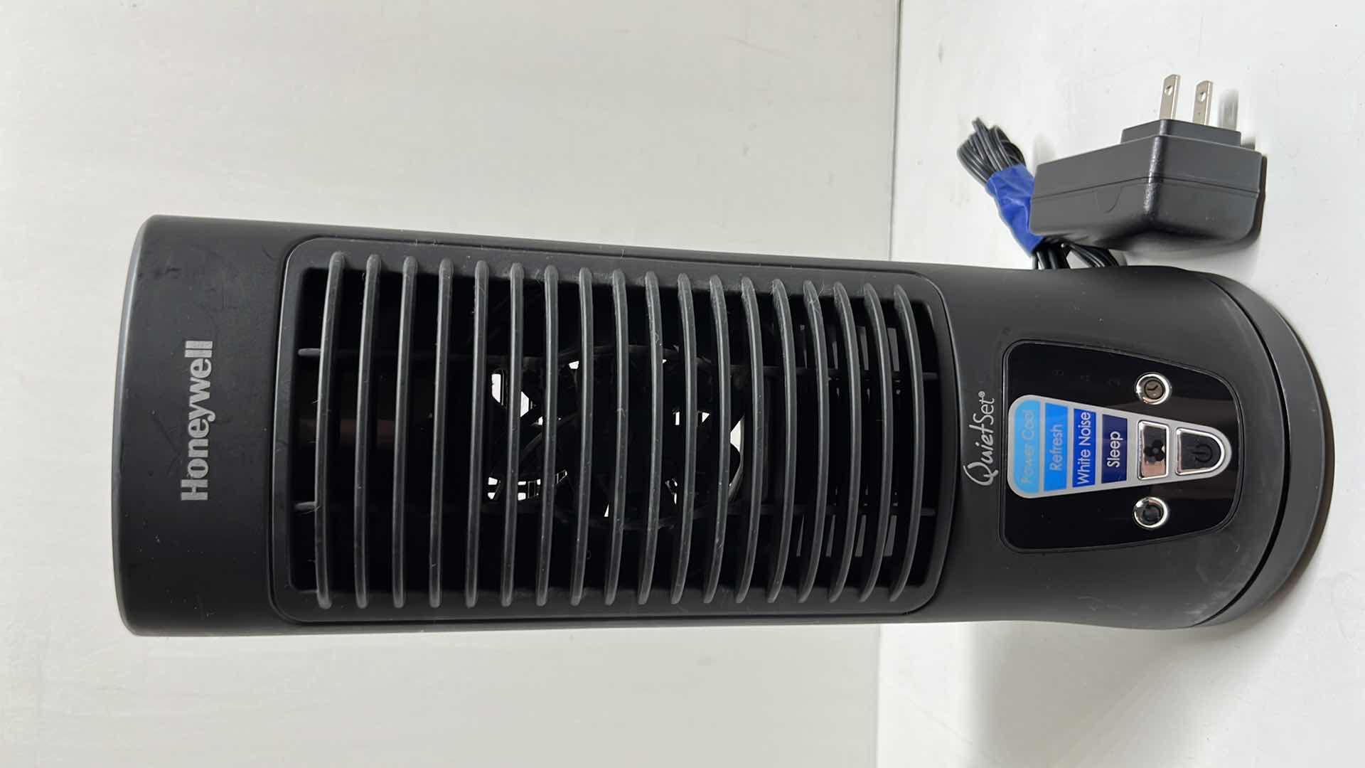 Photo 1 of HONEYWELL 13” QUIETSET MINI TOWER BLACK FAN MODEL HTF210B