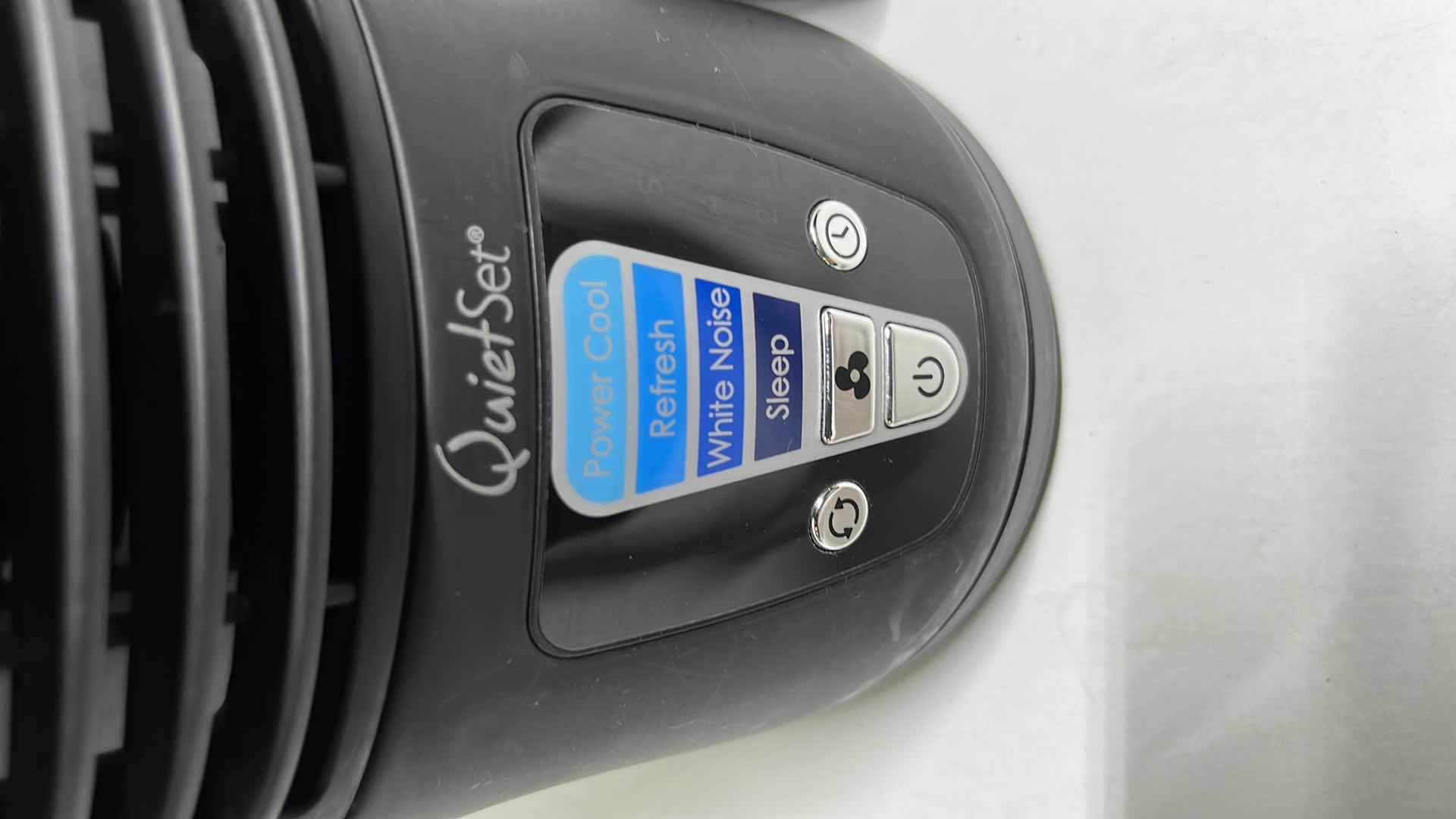 Photo 1 of HONEYWELL 13” QUIETSET MINI TOWER BLACK FAN MODEL HTF210B