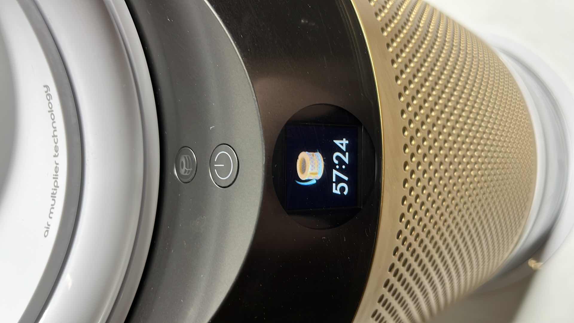 Photo 1 of DYSON WHITE/GOLD PURE HUMIDIFY+ COOL CRYPTOMIC 36.5” AIR PURIFIER MODEL PH02