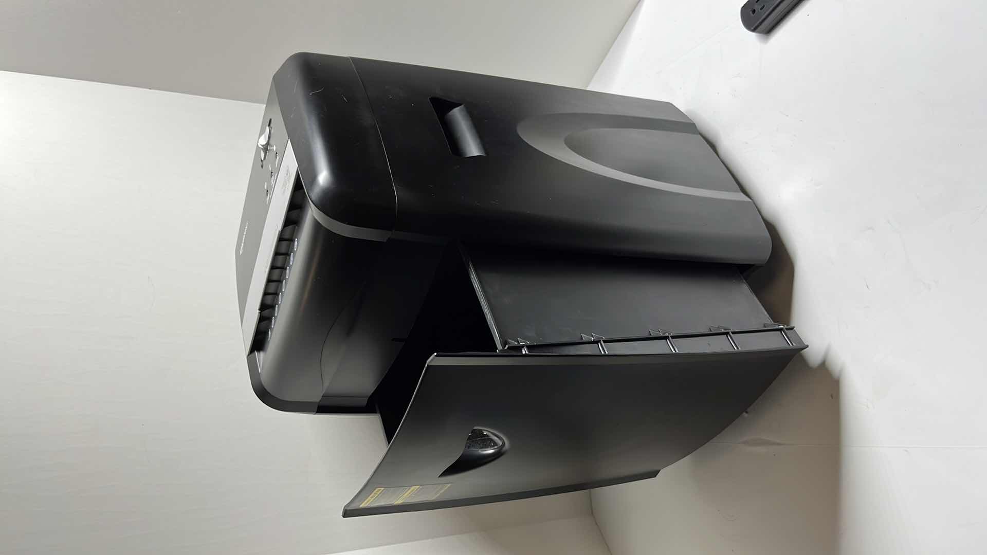 Photo 1 of AMAZON BASICS 12-SHEET STRIP-CUT PAPER CD CREDIT CARD SHREDDER ASIN B00D7H8XB6