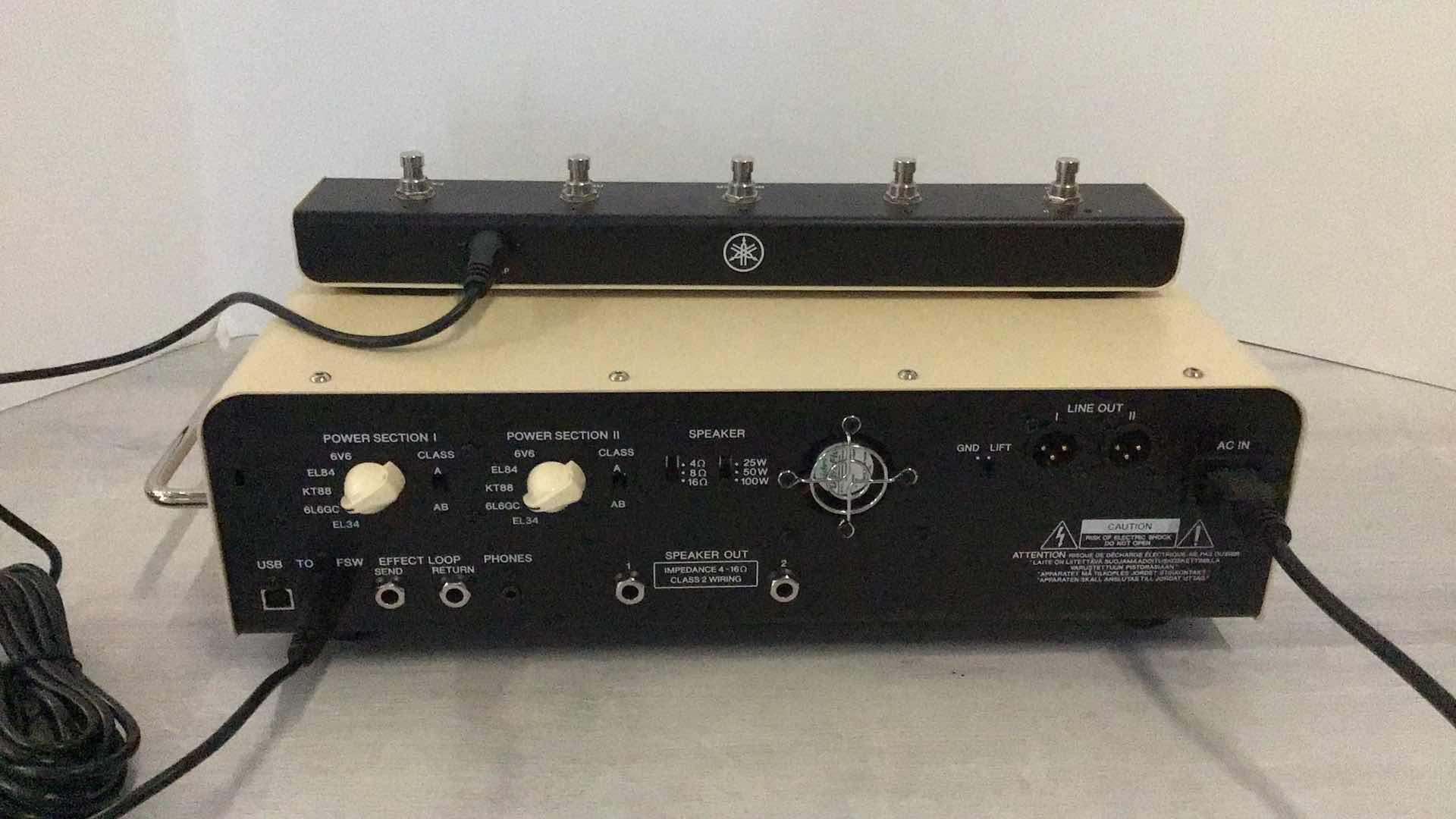 Photo 1 of YAMAHA THR100HD DUAL 2-CHANNEL 100 WATT DIGI MODELING GUITAR AMP HEAD W FOOTSWITCH FSW2