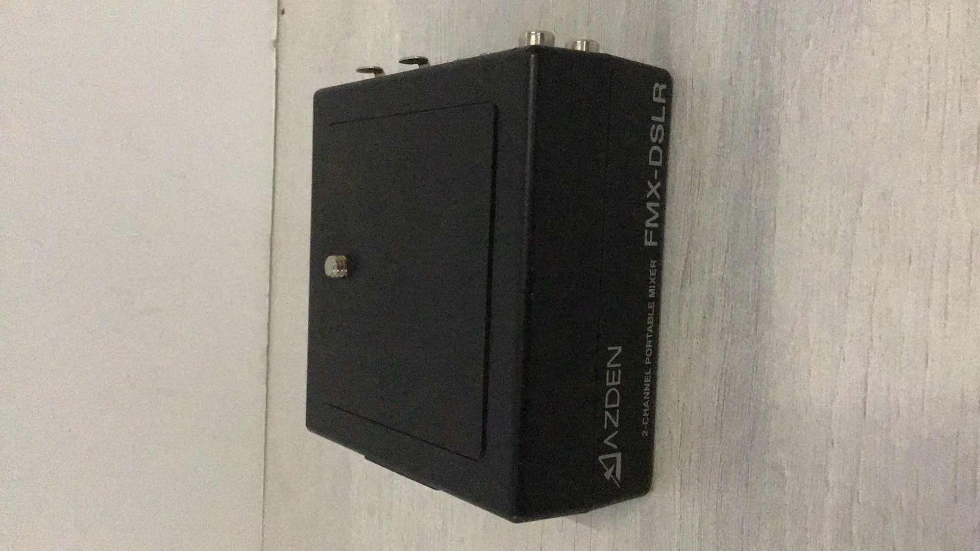 Photo 1 of AZDEN 2 CHANNEL PORTABLE MIXER FMX-DSLR