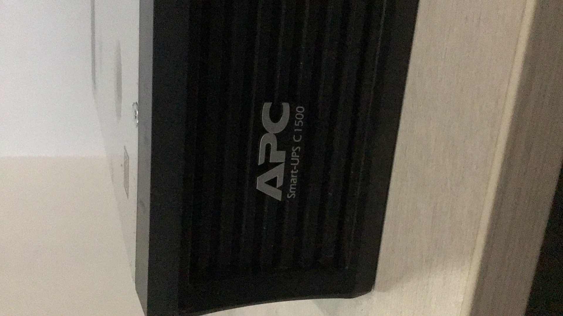 Photo 1 of APC SMART-UPS C1500 BACKUP BATTERY POWER SUPPLY MODEL SMC1500-2UC