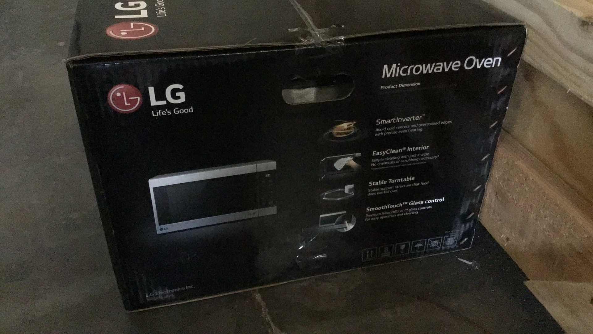 Photo 1 of NEW LG MICROWAVE OVEN SMART INVERTER 2.0 CU FT 1200W