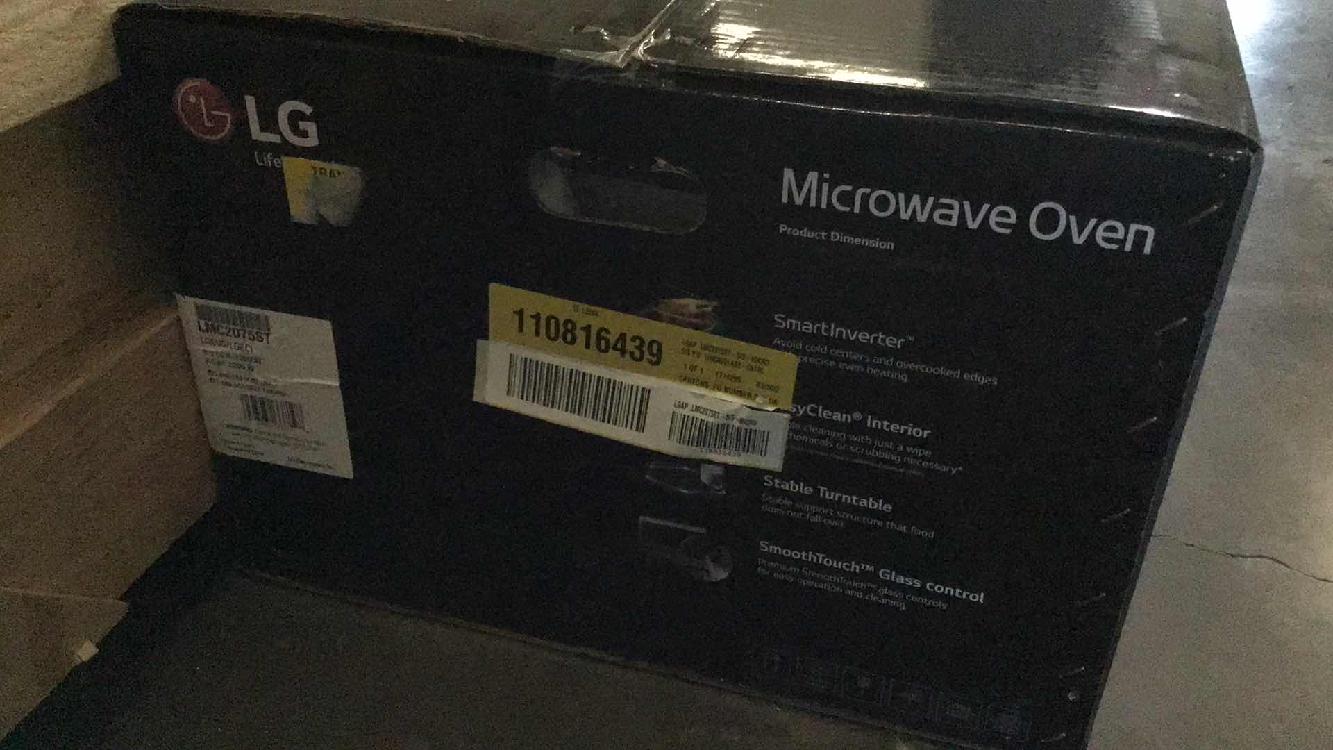 Photo 1 of NEW LG MICROWAVE OVEN SMART INVERTER 2.0 CU FT 1200W