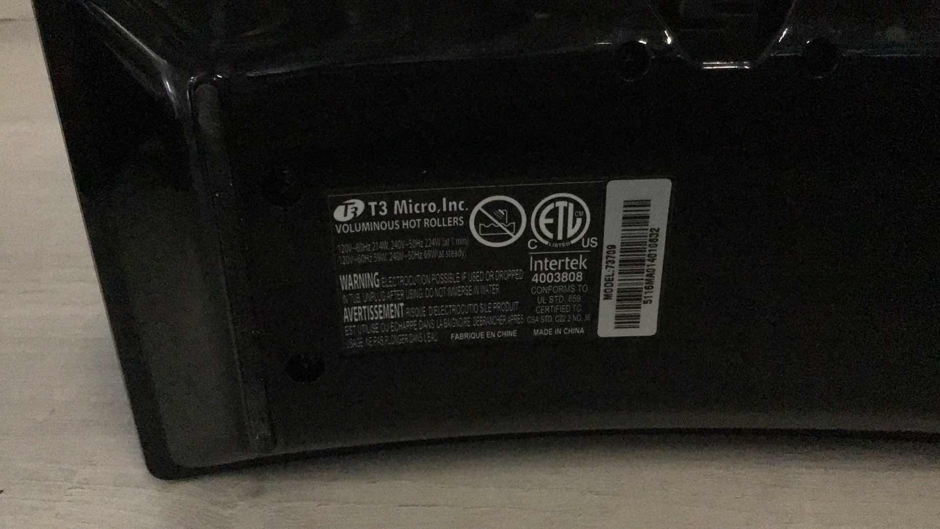 Photo 1 of T3 MICRO INC VOLUMINOUS HOT ROLLERS LUXE SET 73709