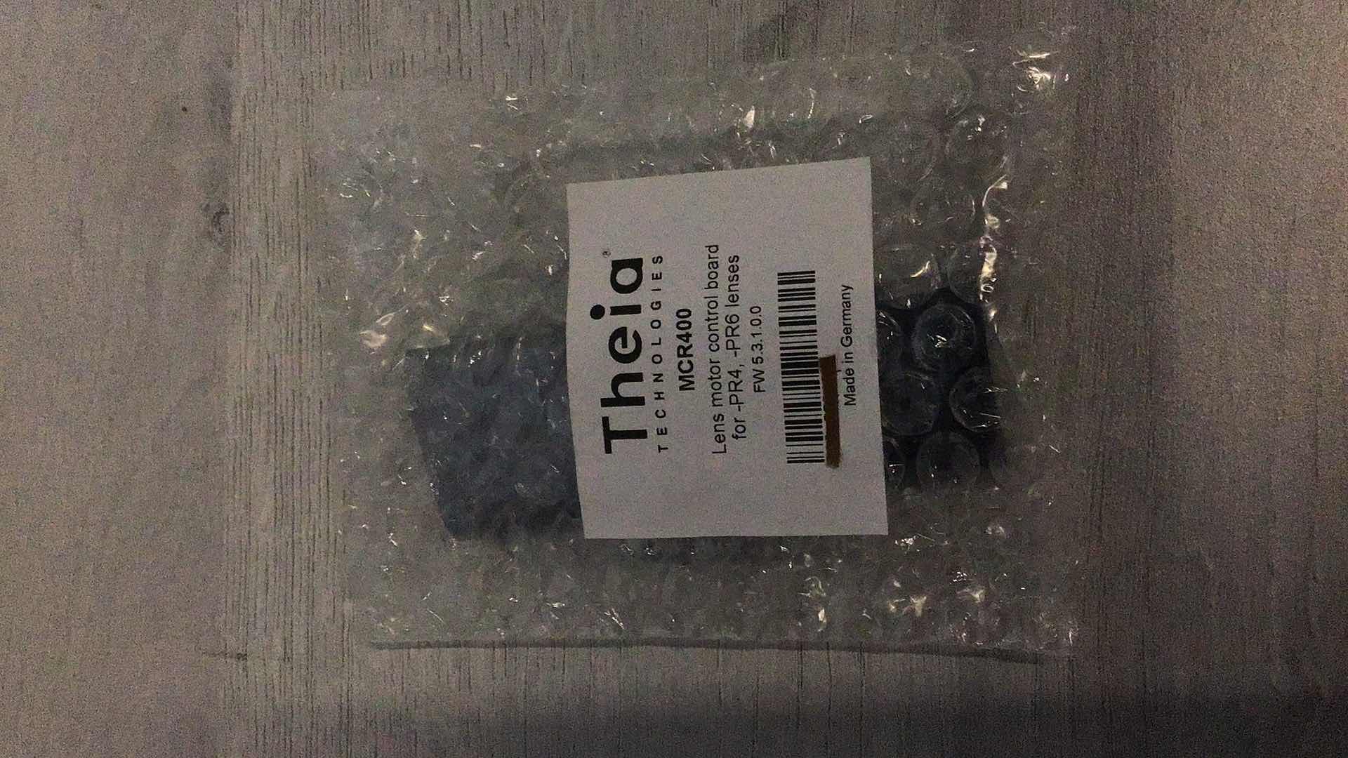 Photo 1 of NEW THEIA TECHNOLOGIES MCR400 LENS MOTOR CONTROL BOARD FOR PR4 & PR6 LENSES