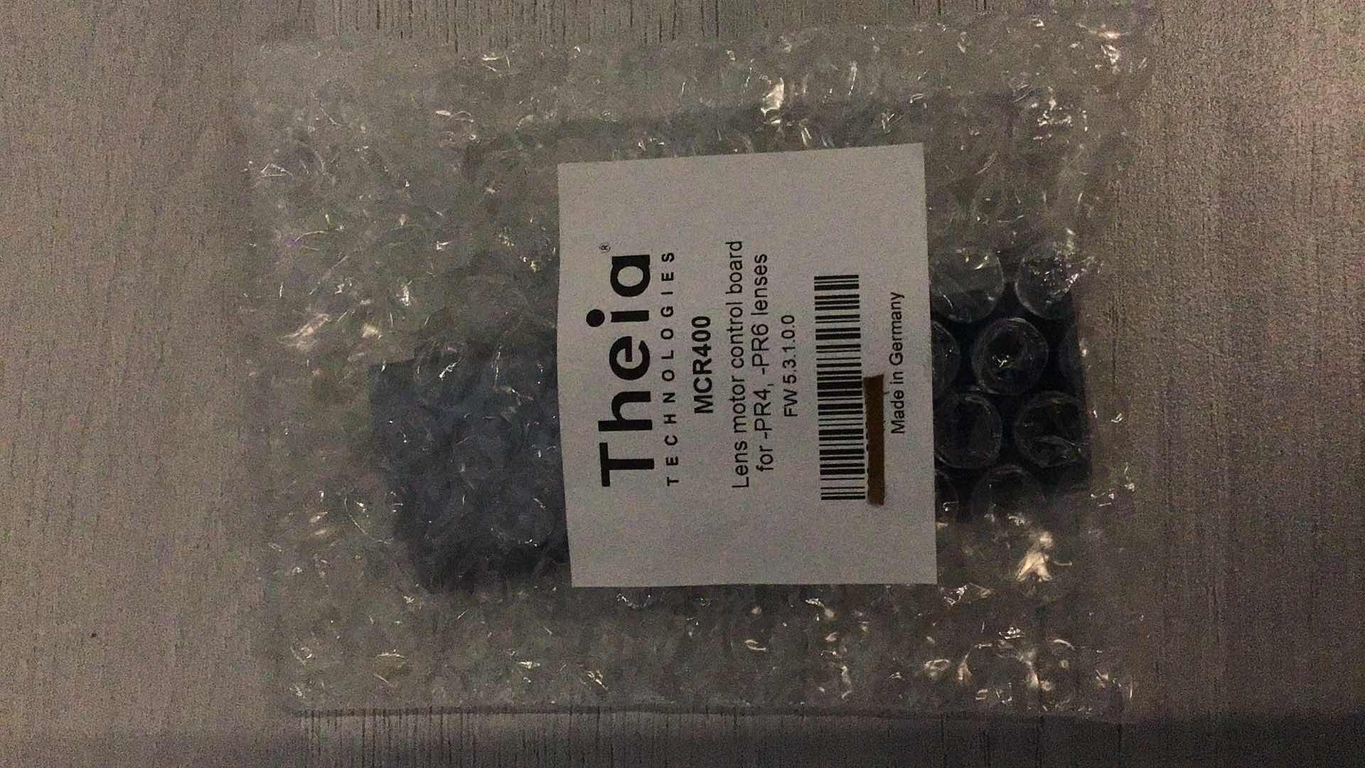 Photo 1 of NEW THEIA TECHNOLOGIES MCR400 LENS MOTOR CONTROL BOARD FOR PR4 & PR6 LENSES